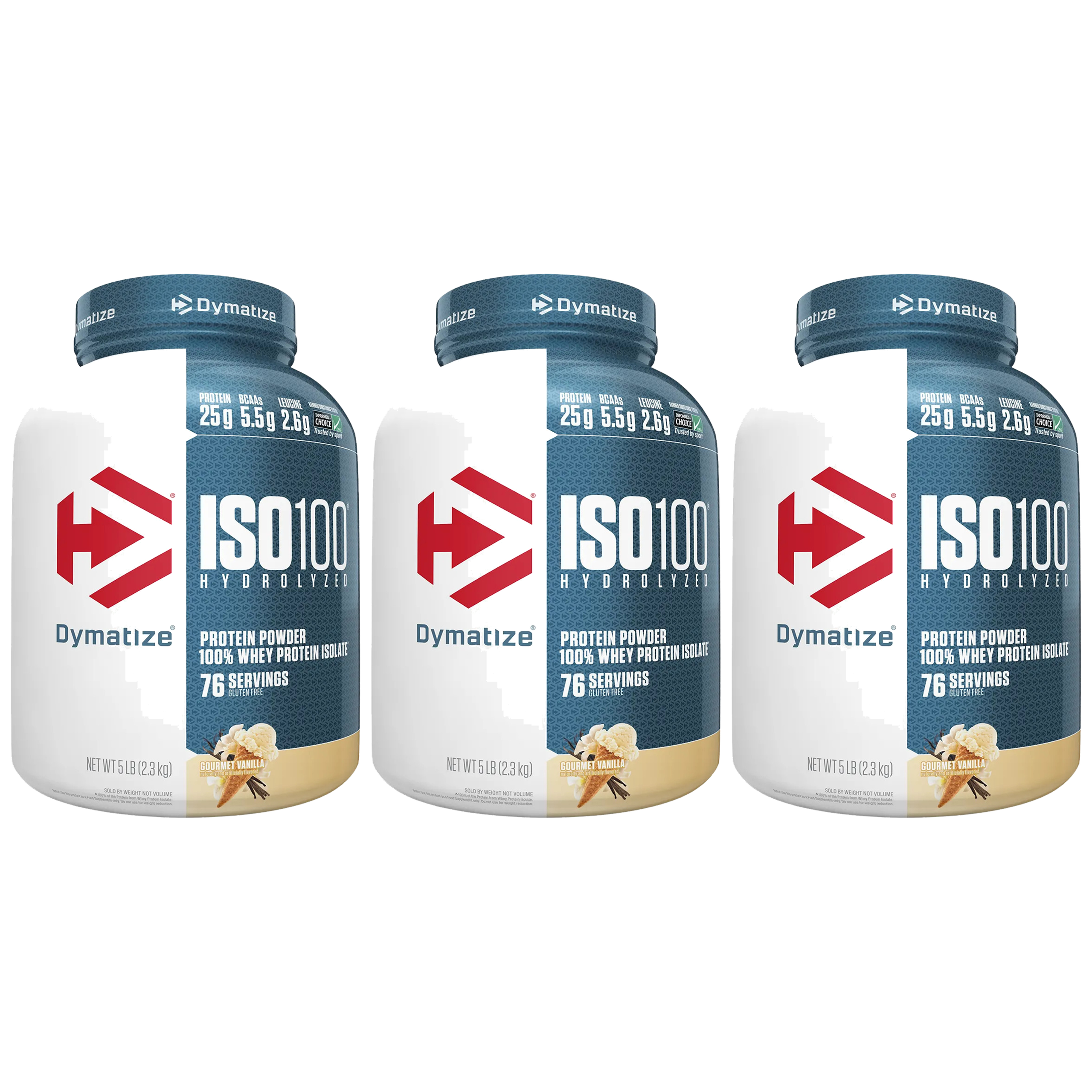 DYMATIZE Iso 100 - 3x 2264g