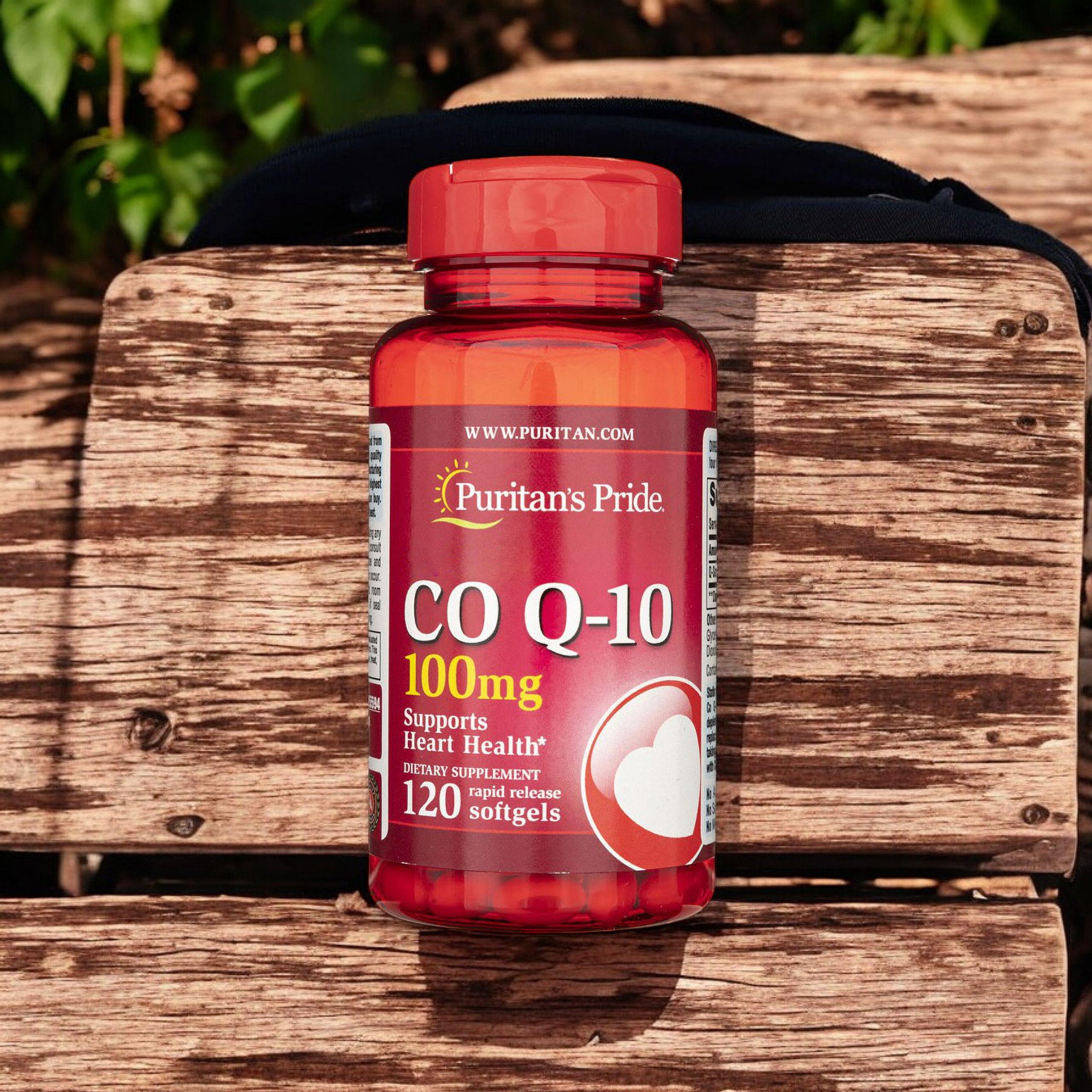 Puritan's Pride Coenzyme Q-10 100mg - 120softgels - 2x Koenzym Q10