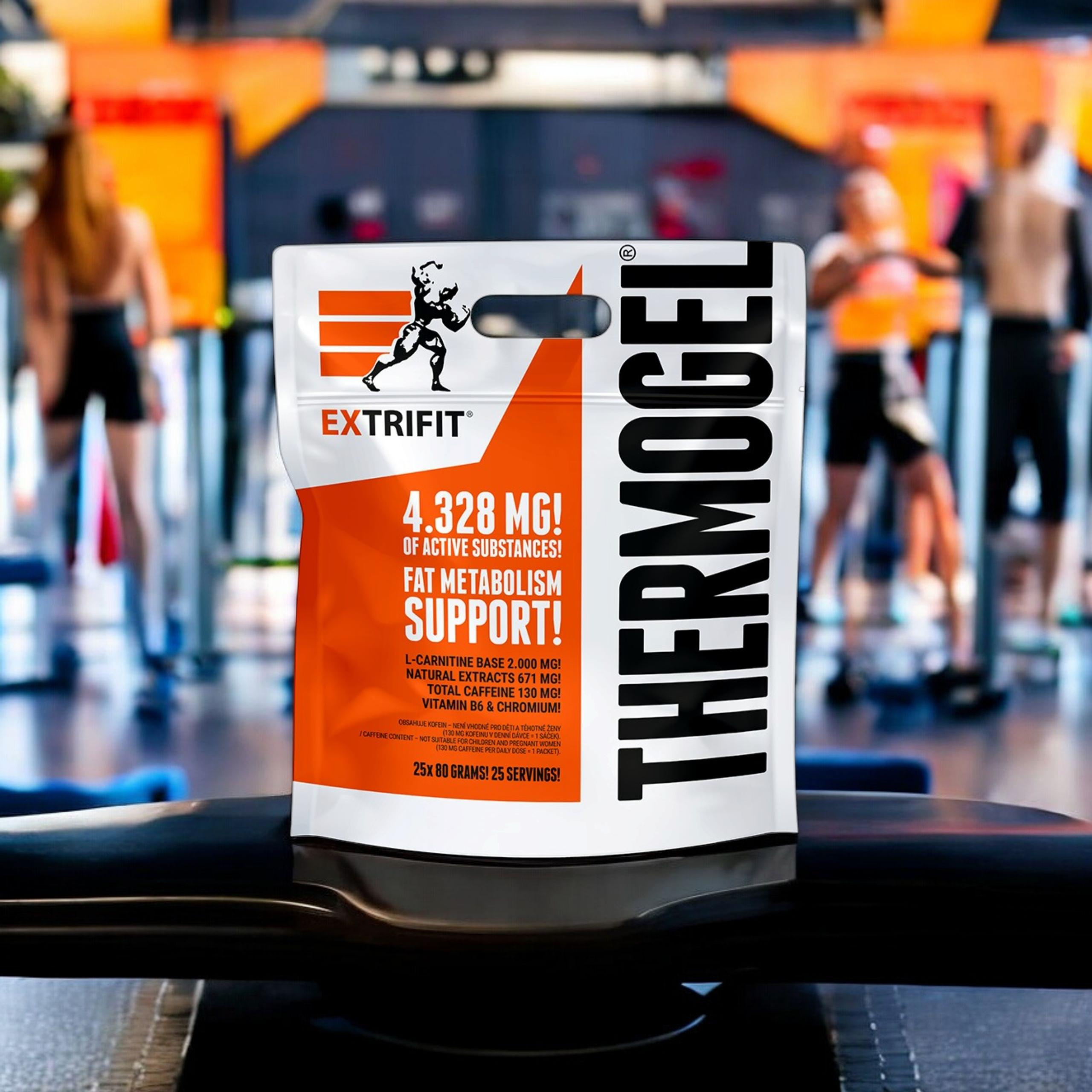 EXTRIFIT - THERMO GEL - 25x 2x 80g - Cherry