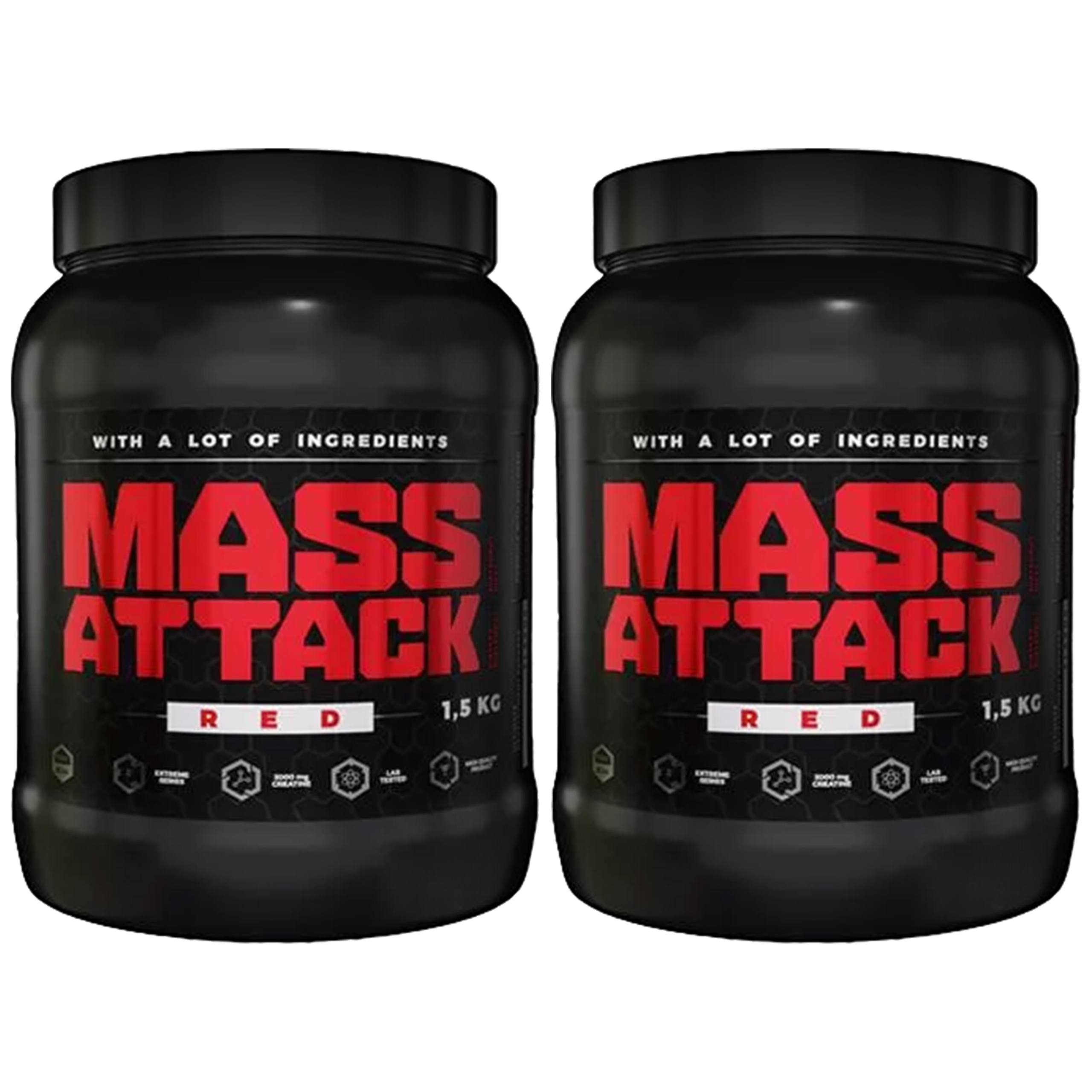 FITLABS Mass Attack - 2x 1500g