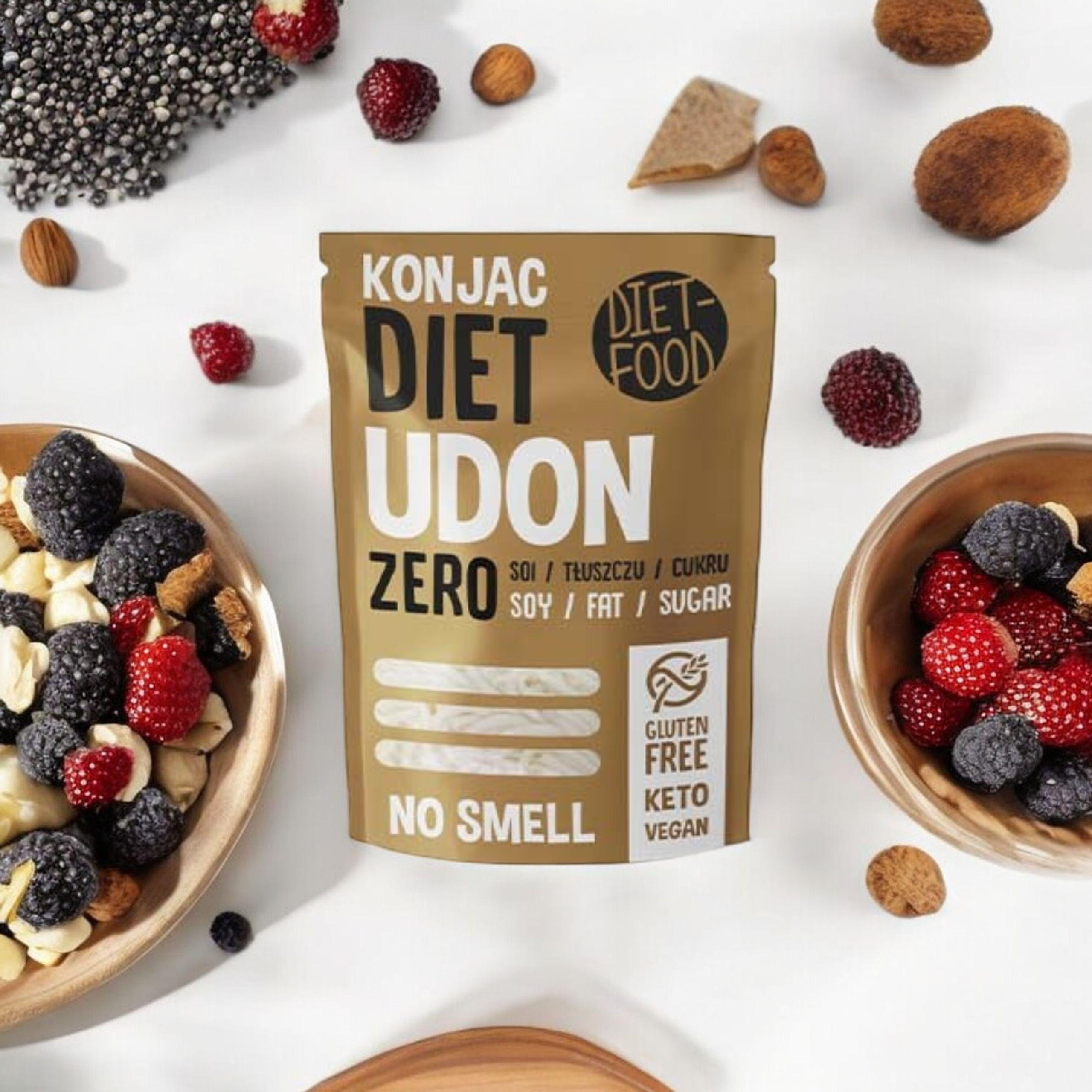 DIET FOOD Diet Noodles - 3x 200g - Diet Udon - 200g