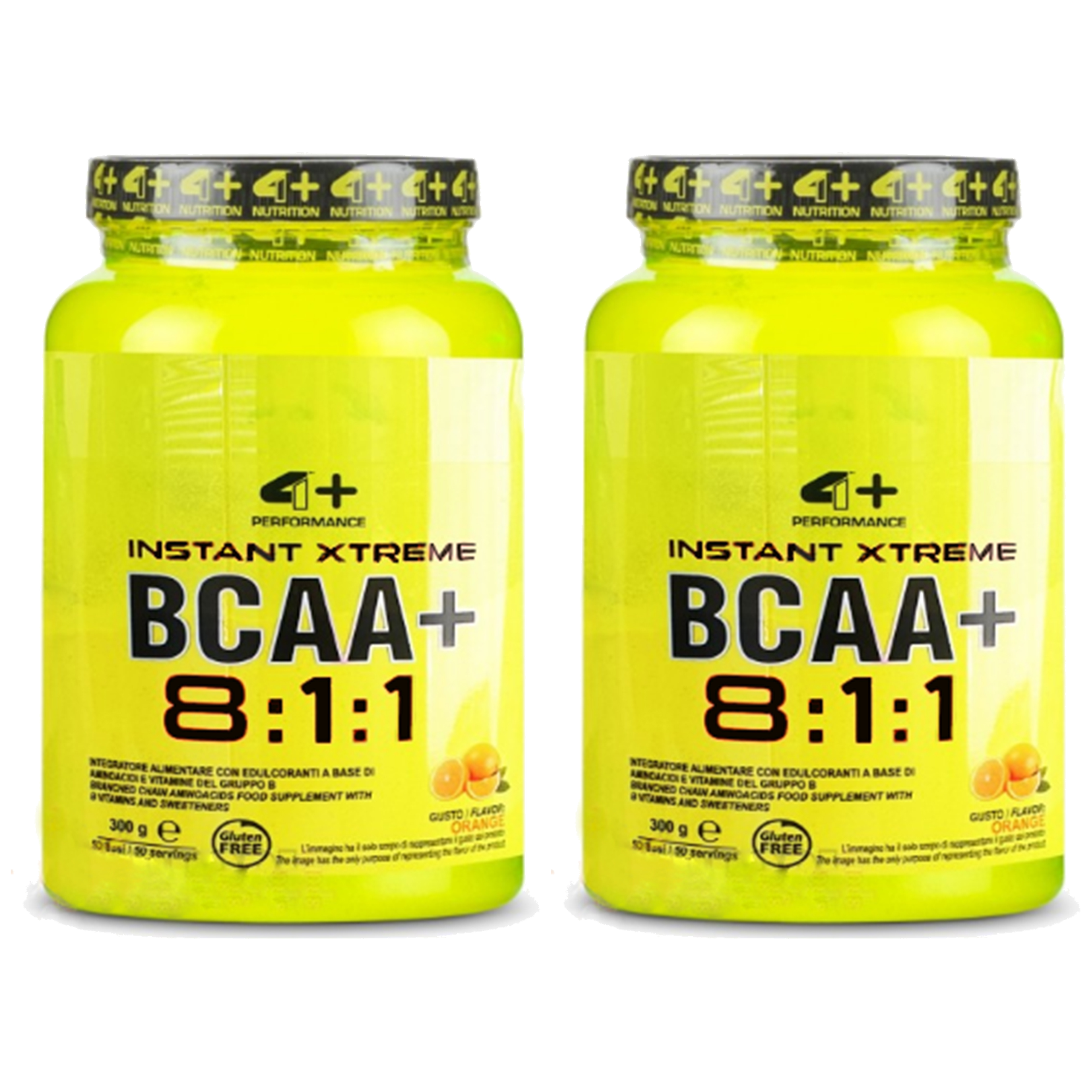 4+ NUTRITION BCAA Instant Xtreme 8:1:1 - 2x 300g