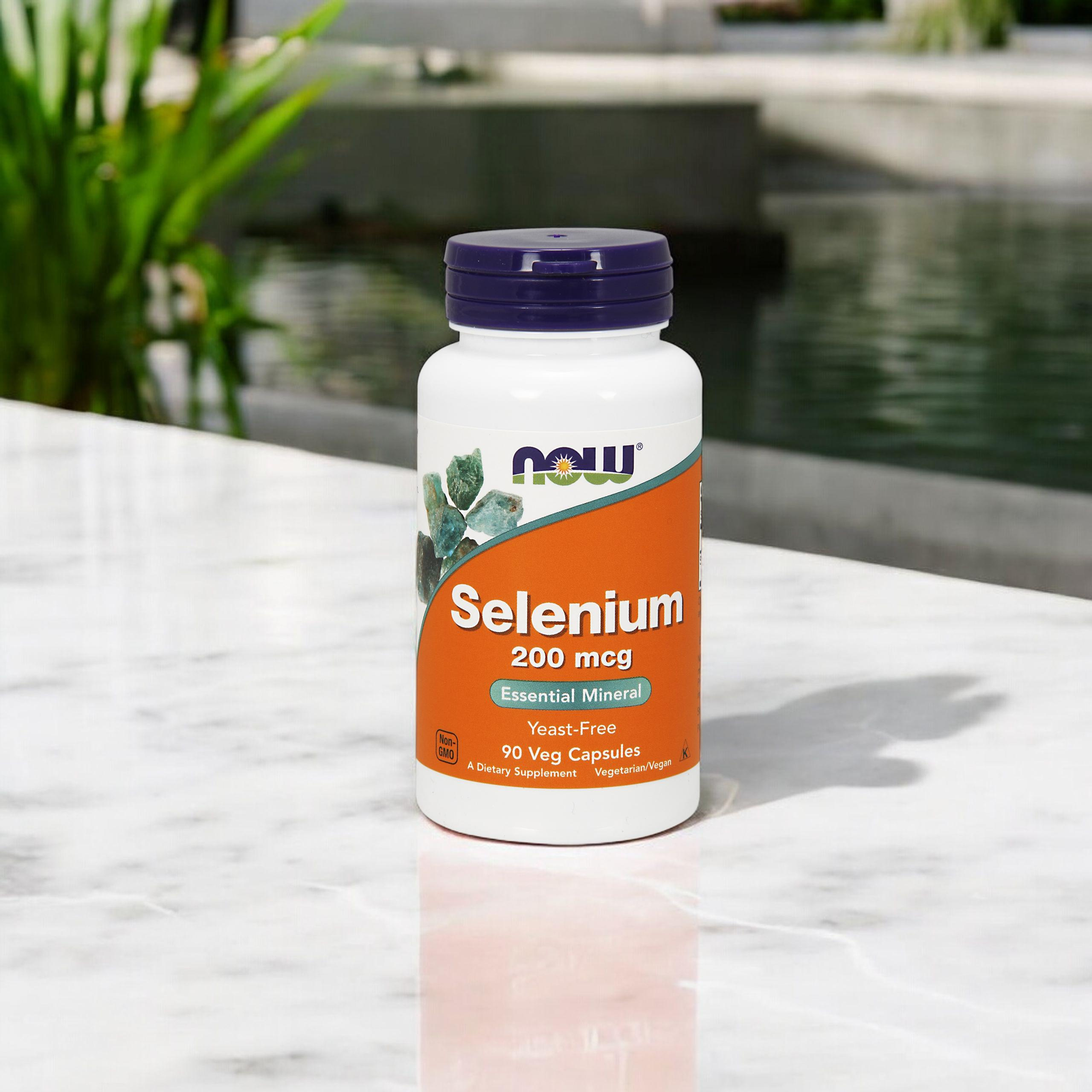 NOW Selenium - 200 MCG - 3x 90vegcaps