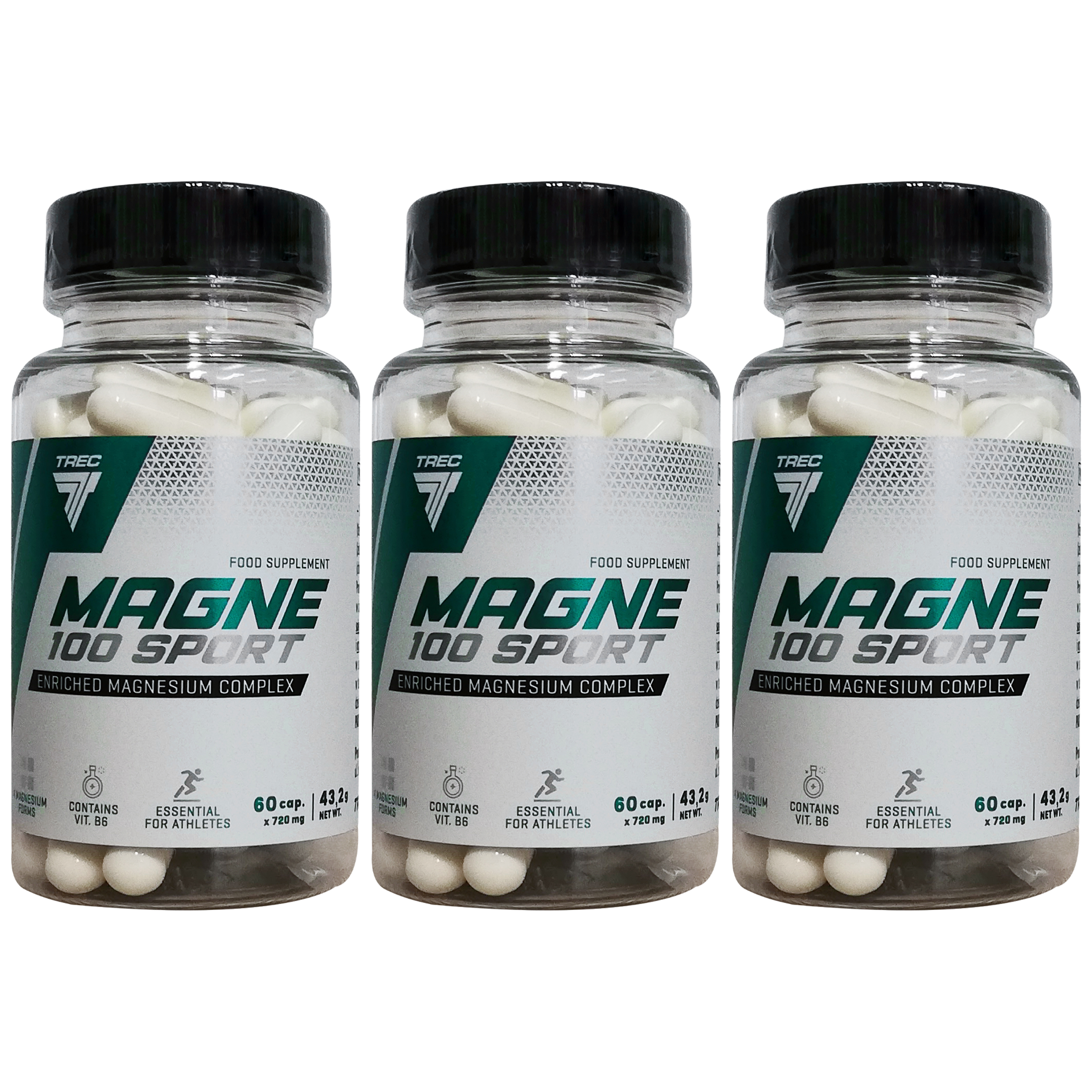TREC Magne-100 Sport - 3x 60caps