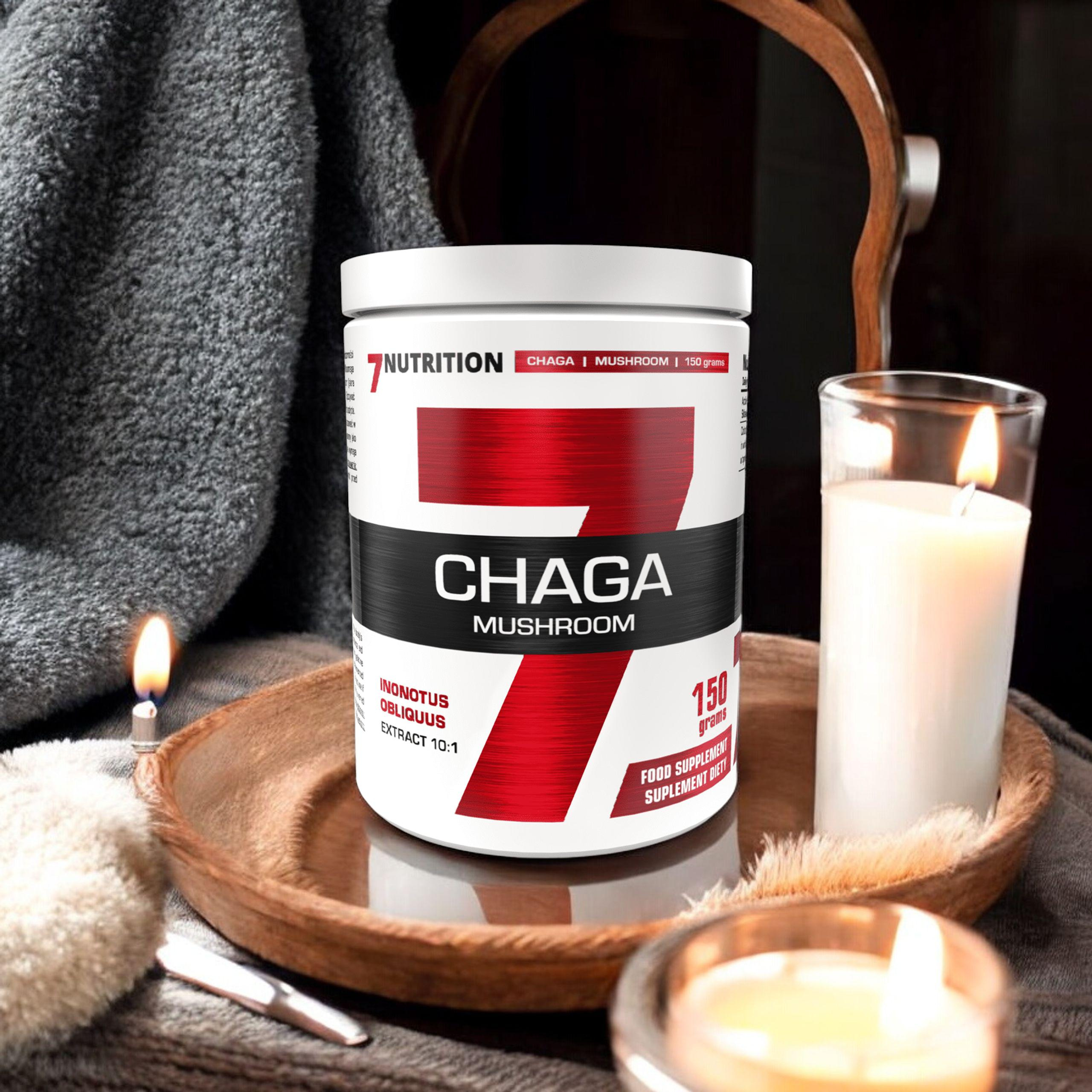 7 NUTRITION Chaga Mushroom - 3x 150g