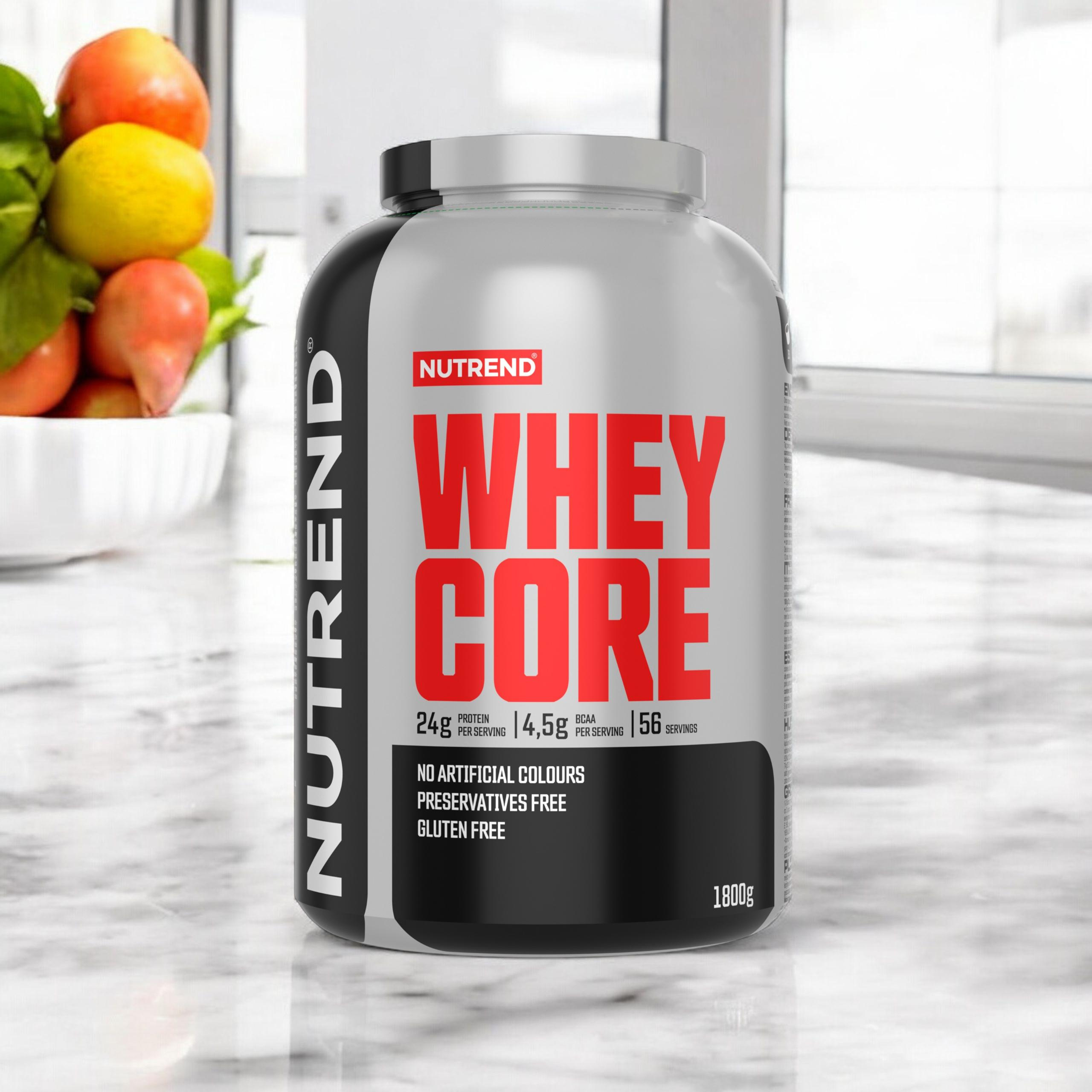 NUTREND Whey Core - 3x 1800g - Cookies