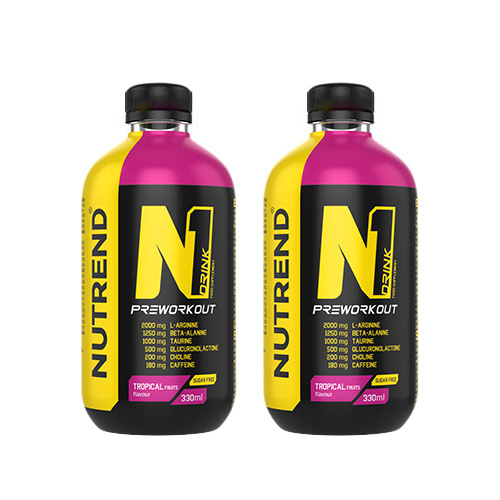 NUTREND N1 Drink PreWorkout - 2x 330ml