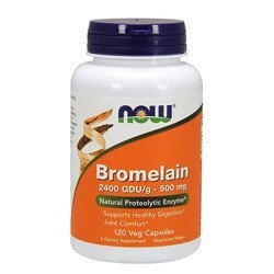 NOW Bromelain ( Bromelina ) - 120vcaps