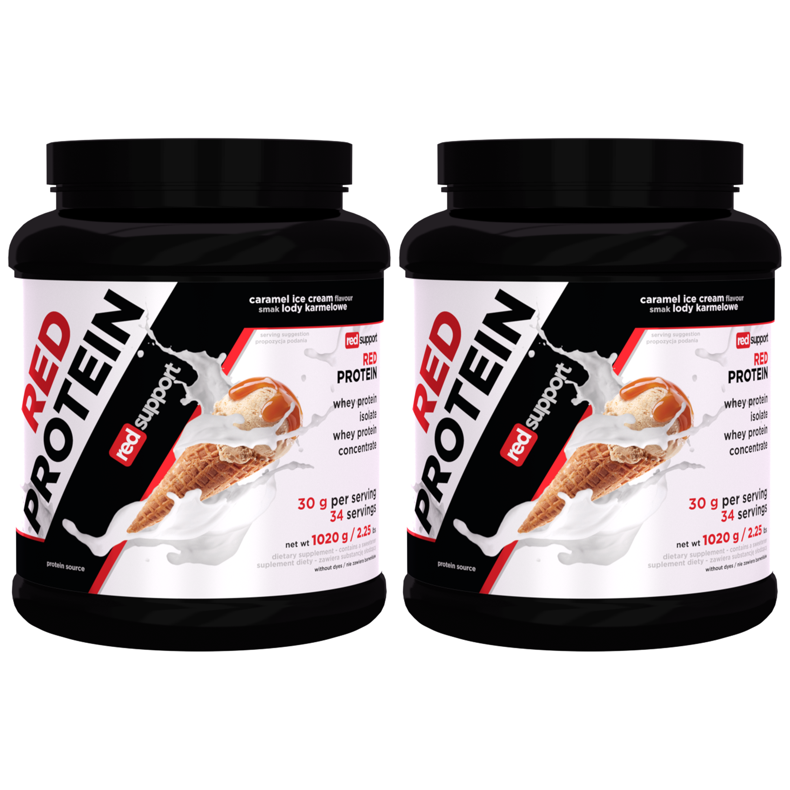 RED SUPPORT Red Protein - 2x 1020g