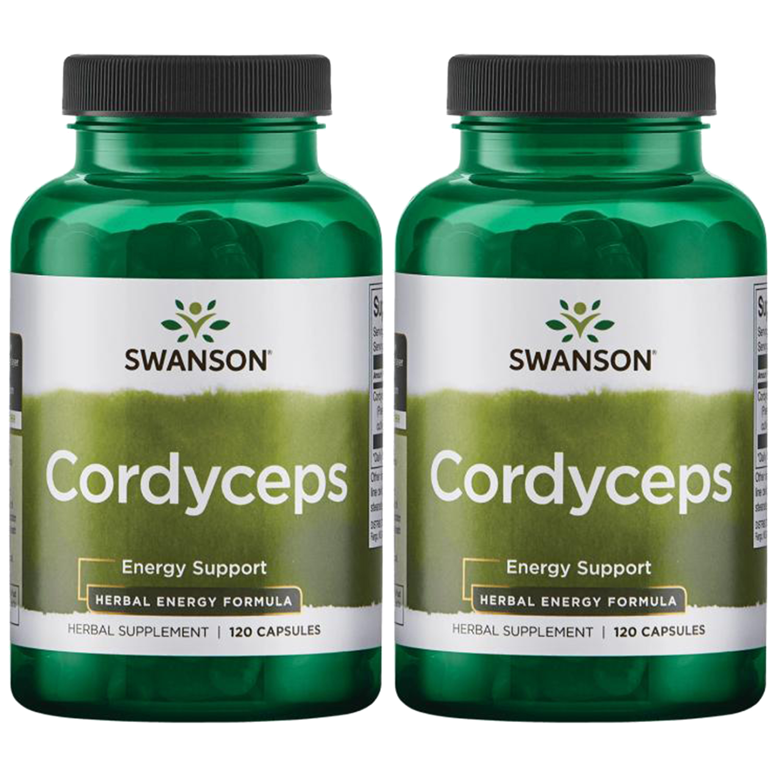 SWANSON Cordyceps 600mg - 2x 120caps