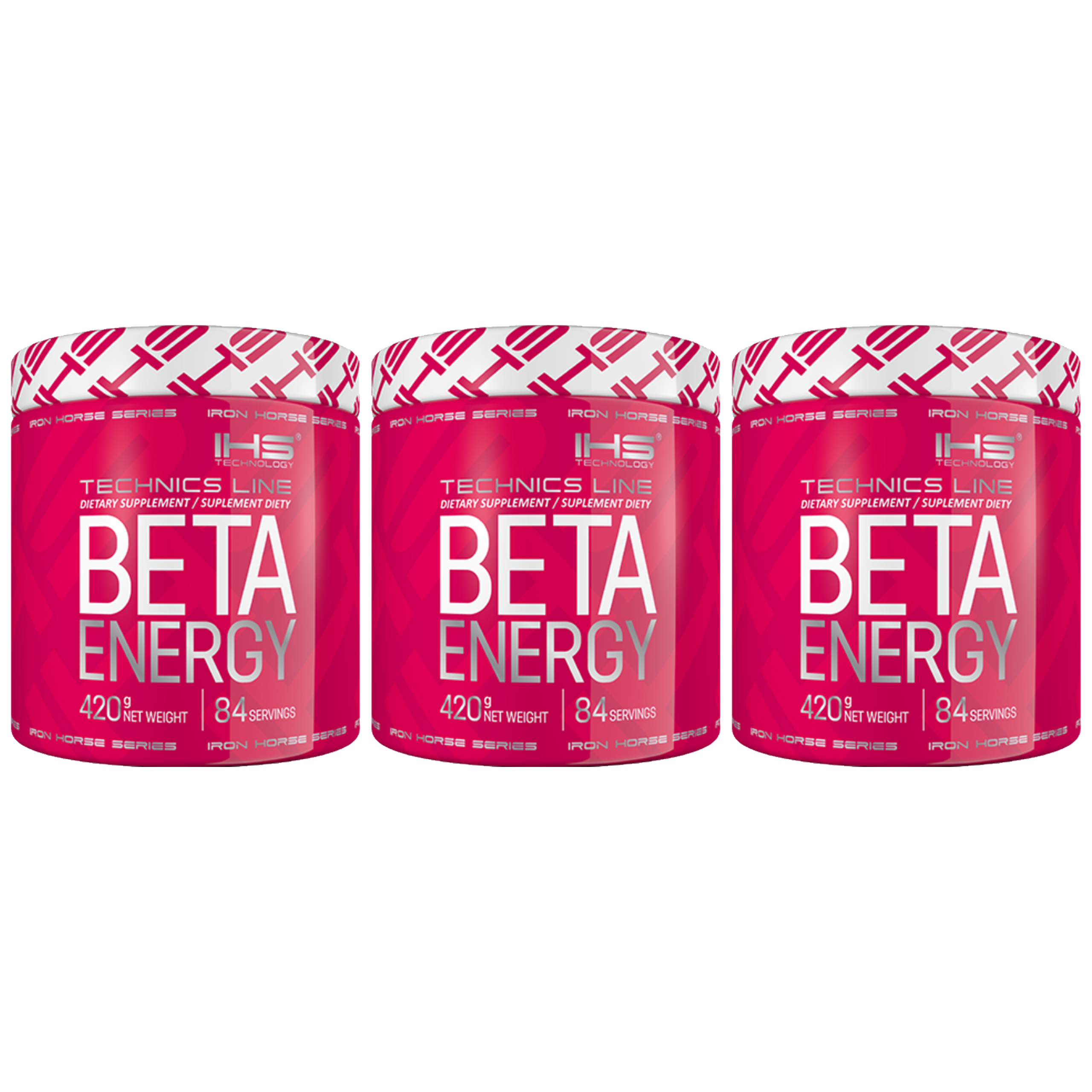 IRON HORSE Beta Energy - 3x 420g