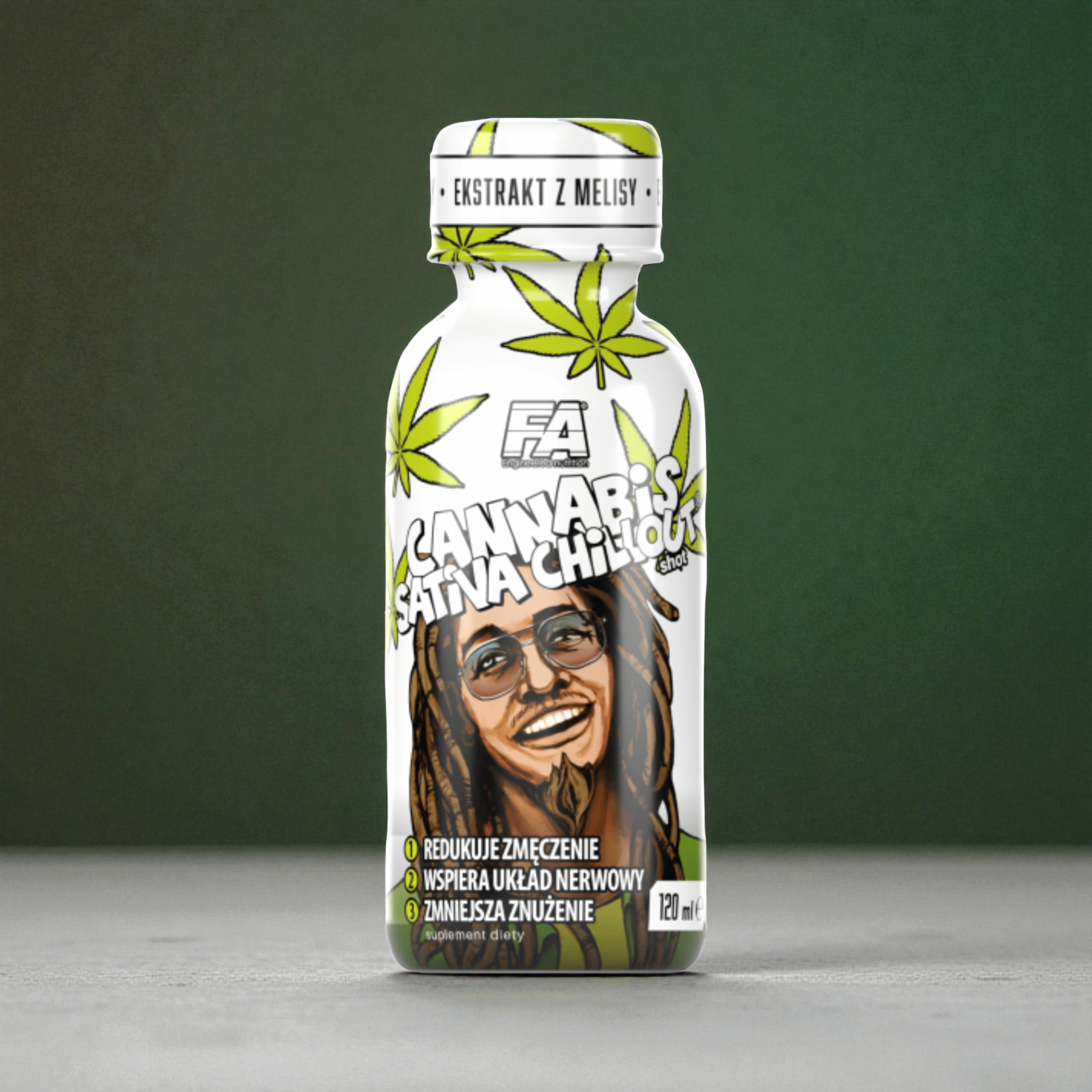 FITNESS AUTHORITY - Chillout Shot - 12x 2x 120ml - Cannabis