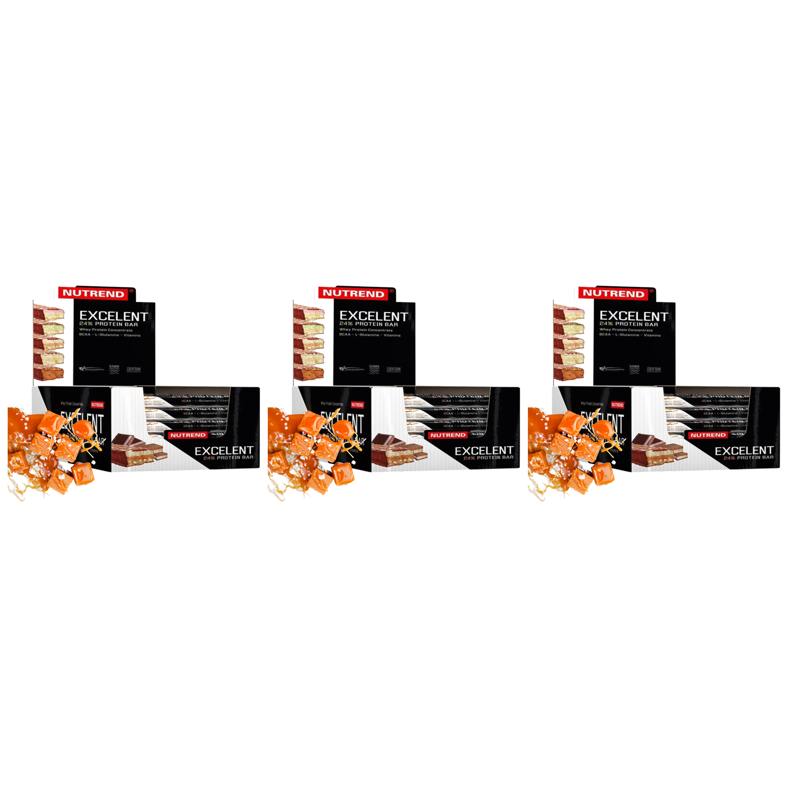 NUTREND - Excelent Protein Bar - 18x 3x 85g