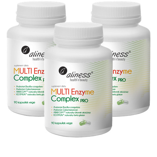 ALINESS - Multi Enzyme Complex Pro X - 3x 90vcaps.