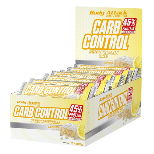 BODY ATTACK - Baton Carb Control - 15x 2x 100g