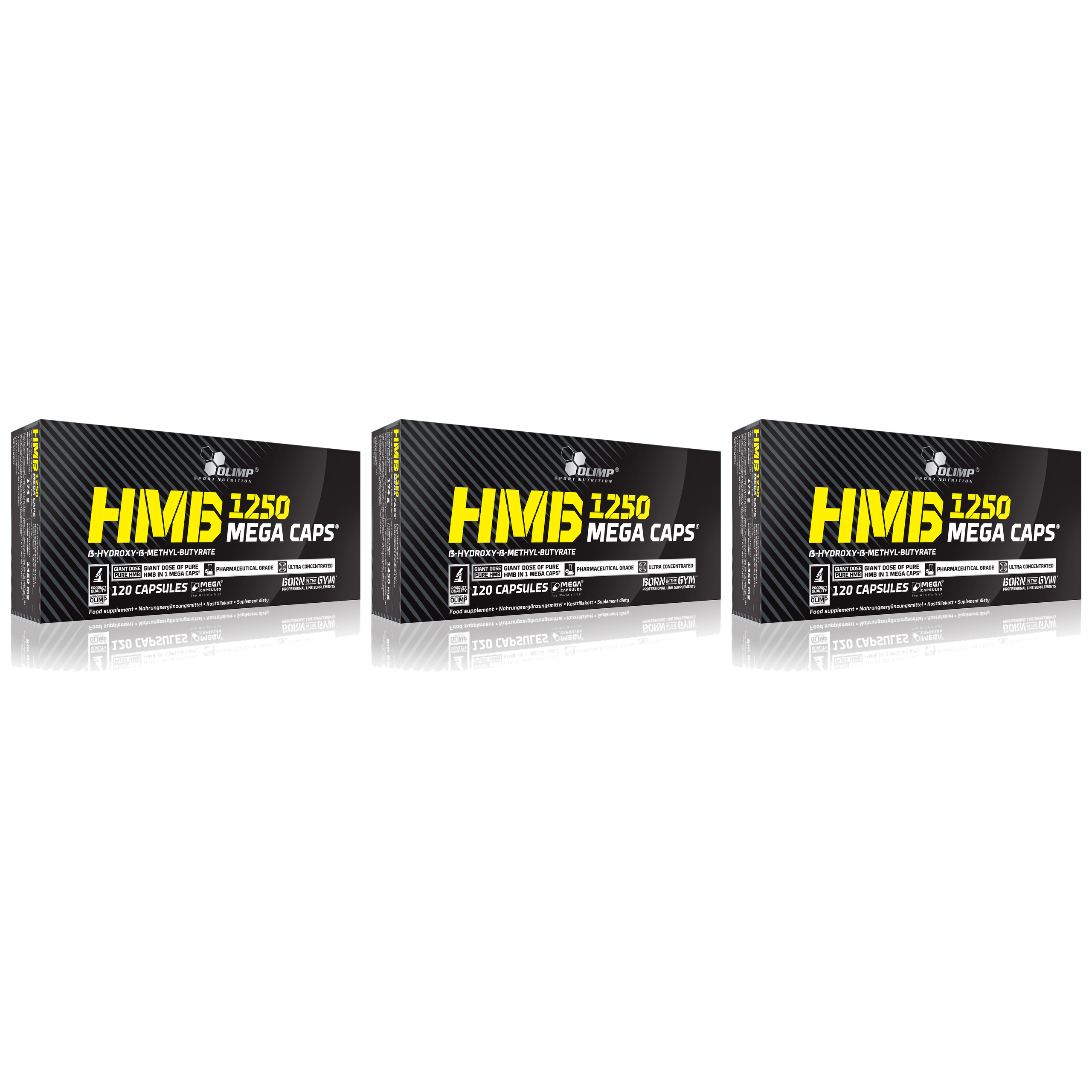 OLIMP HMB 1250 MC - 3x 120caps