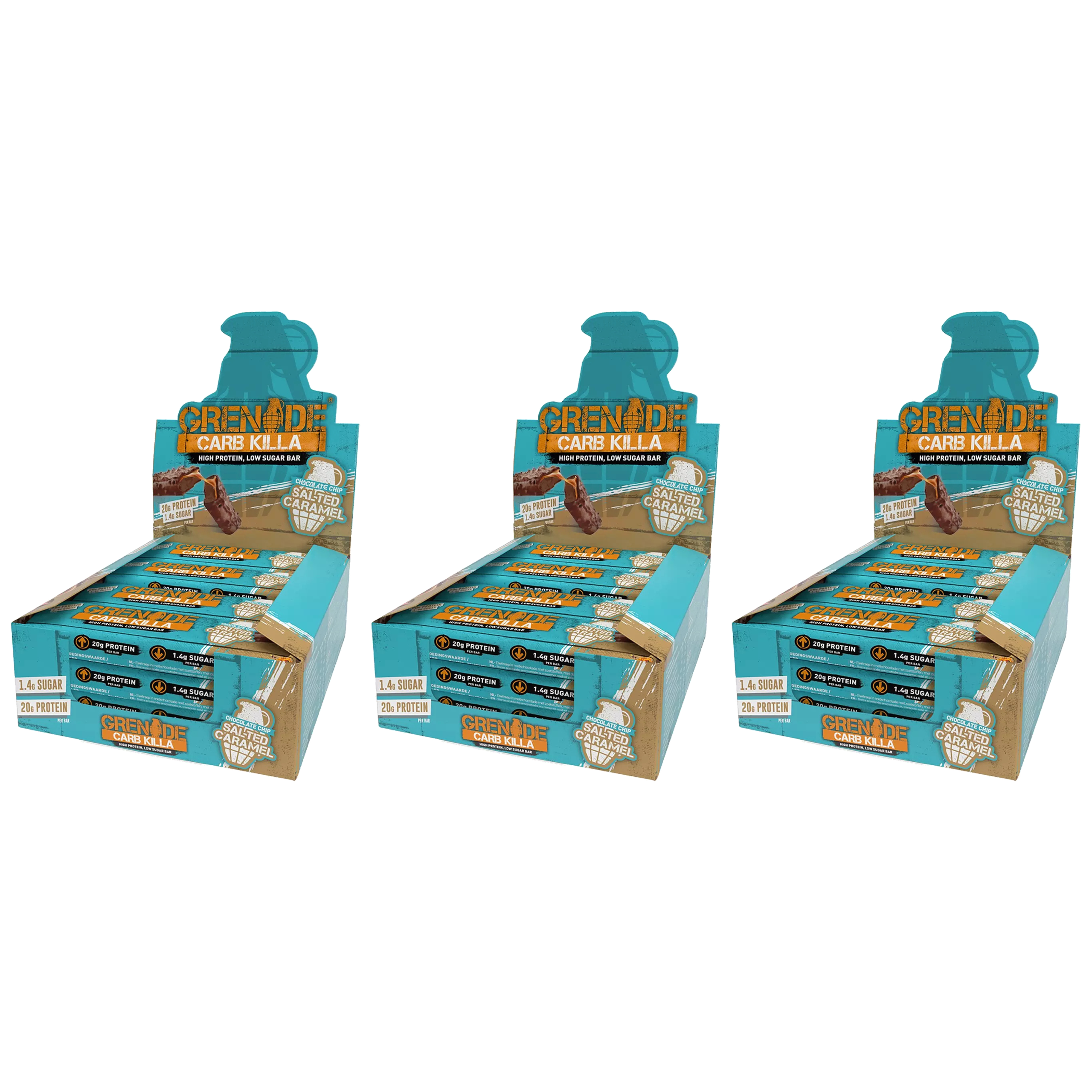 GRENADE - Protein Bar - 3x 60g x12