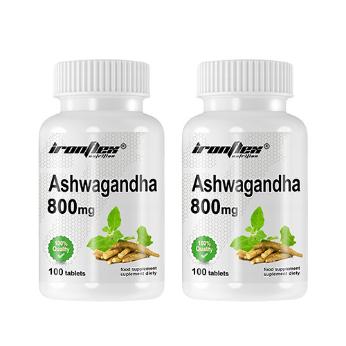 IRONFLEX Ashwagandha 800mg - 2x 100tabs