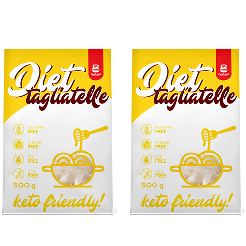 Cheat Meal Nutrition Diet Tagliatelle - 2x 400g (300g netto) - Makaron Konjac