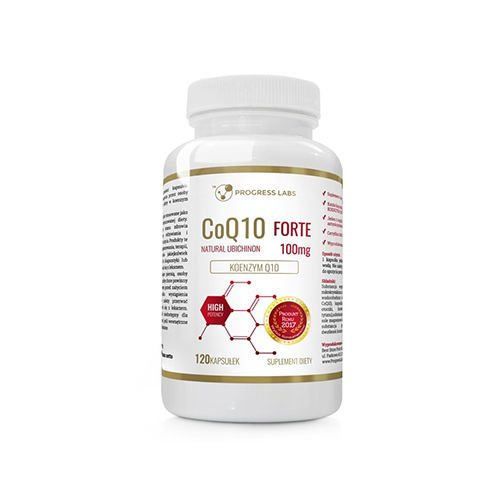 PROGRESS LABS CoQ10 Forte 100mg - 2x 120caps