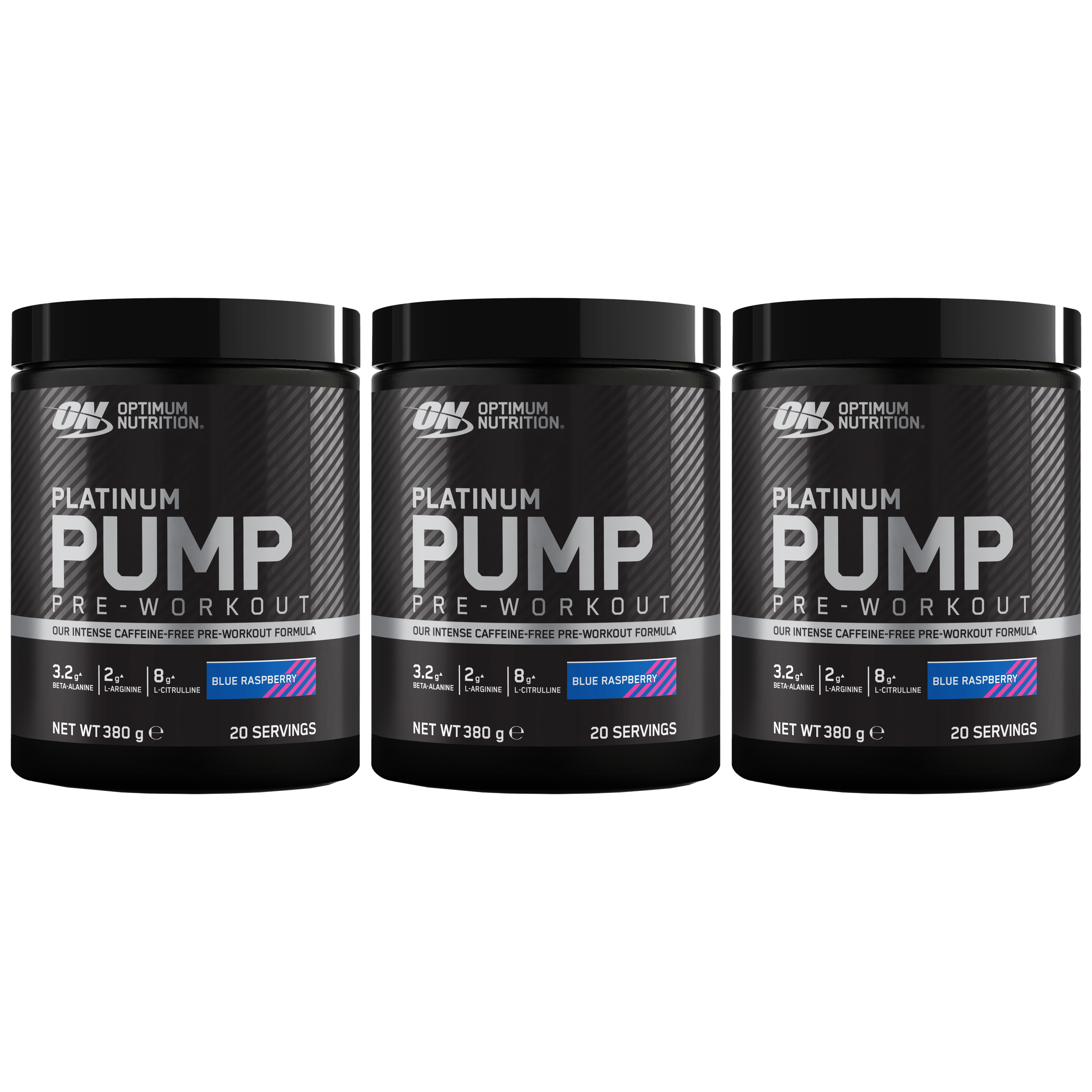 OPTIMUM NUTRITION - Platinum Pump Pre-Workout - 3x 380g