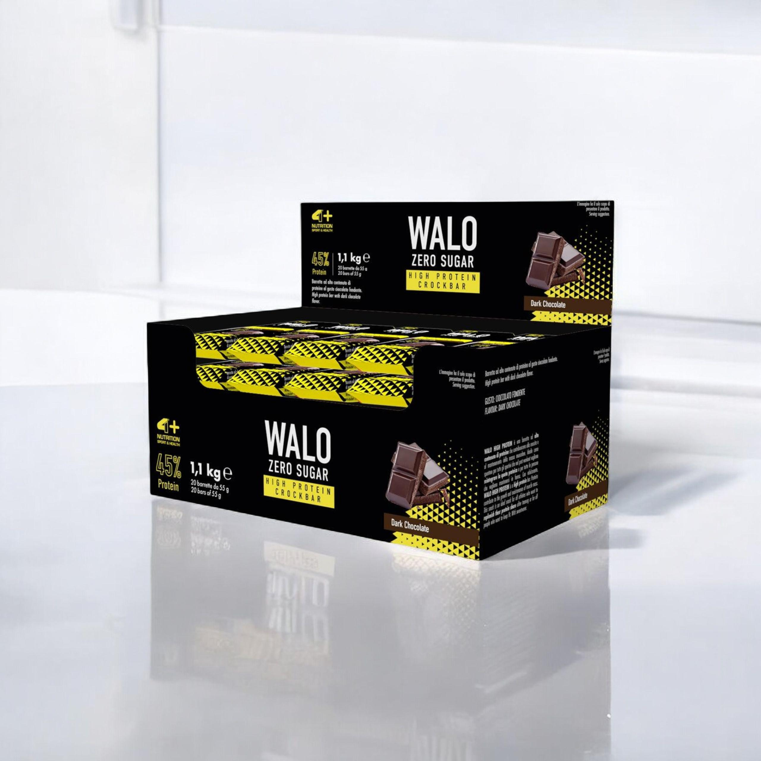 4+ NUTRITION - Walo ZeroSugar CrockBar HP 45% - 20x 55g