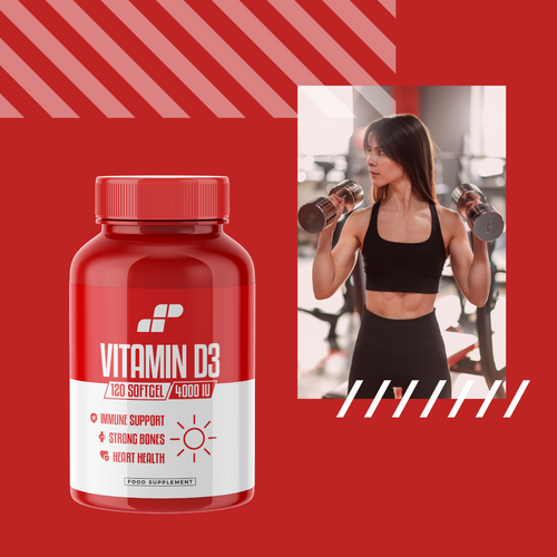 MP NUTRITION Vitamin D3 4000IU - 120 softgels