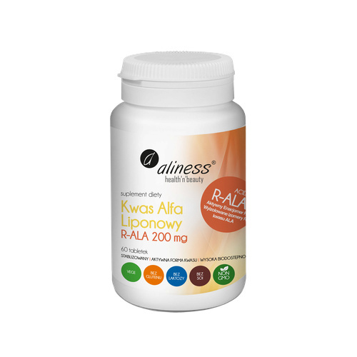 ALINESS - Alfa Liponowy R-ALA 200mg - 60tabs.