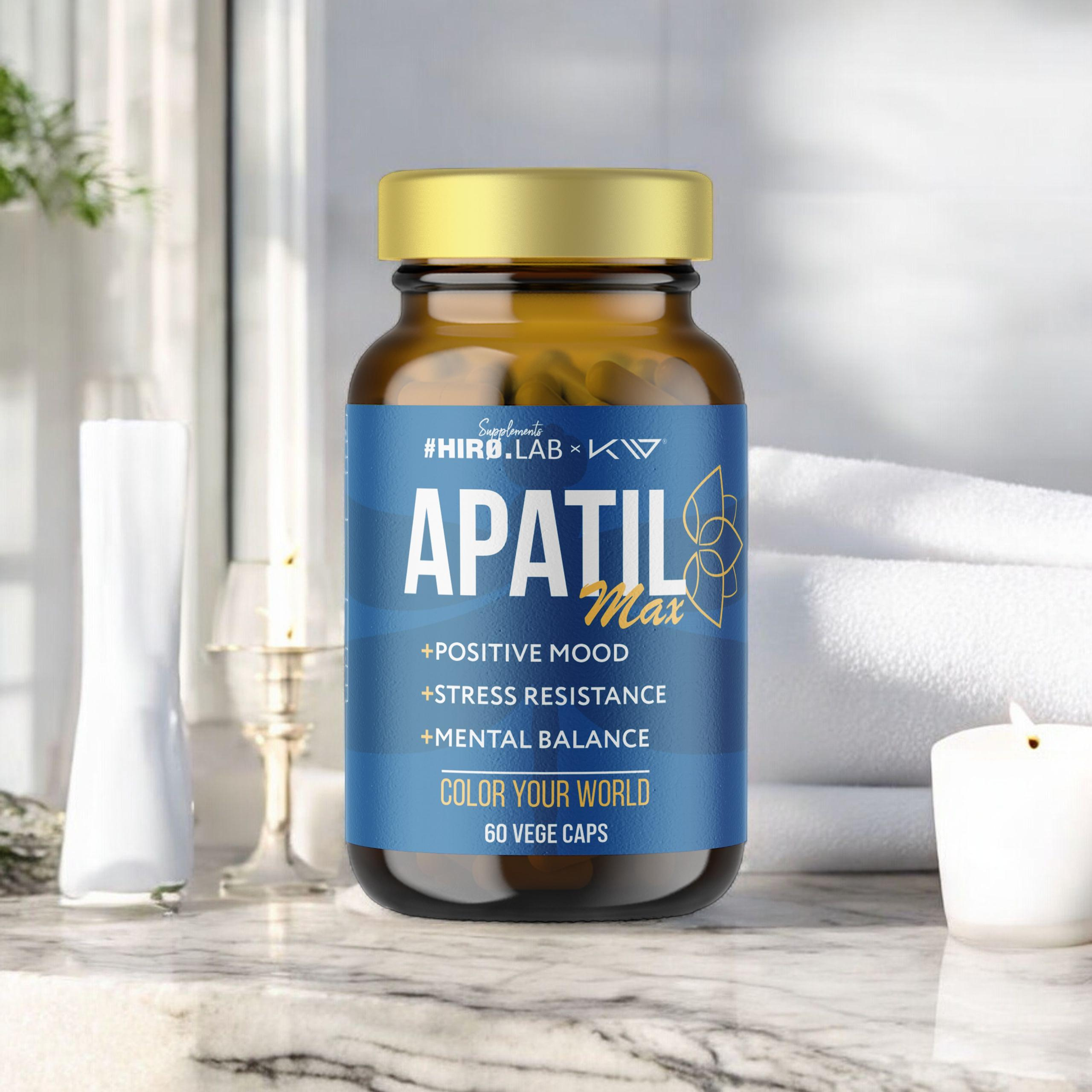 HIRO.LAB x Kamila Wybrańczyk Apatil Max - 60vcaps