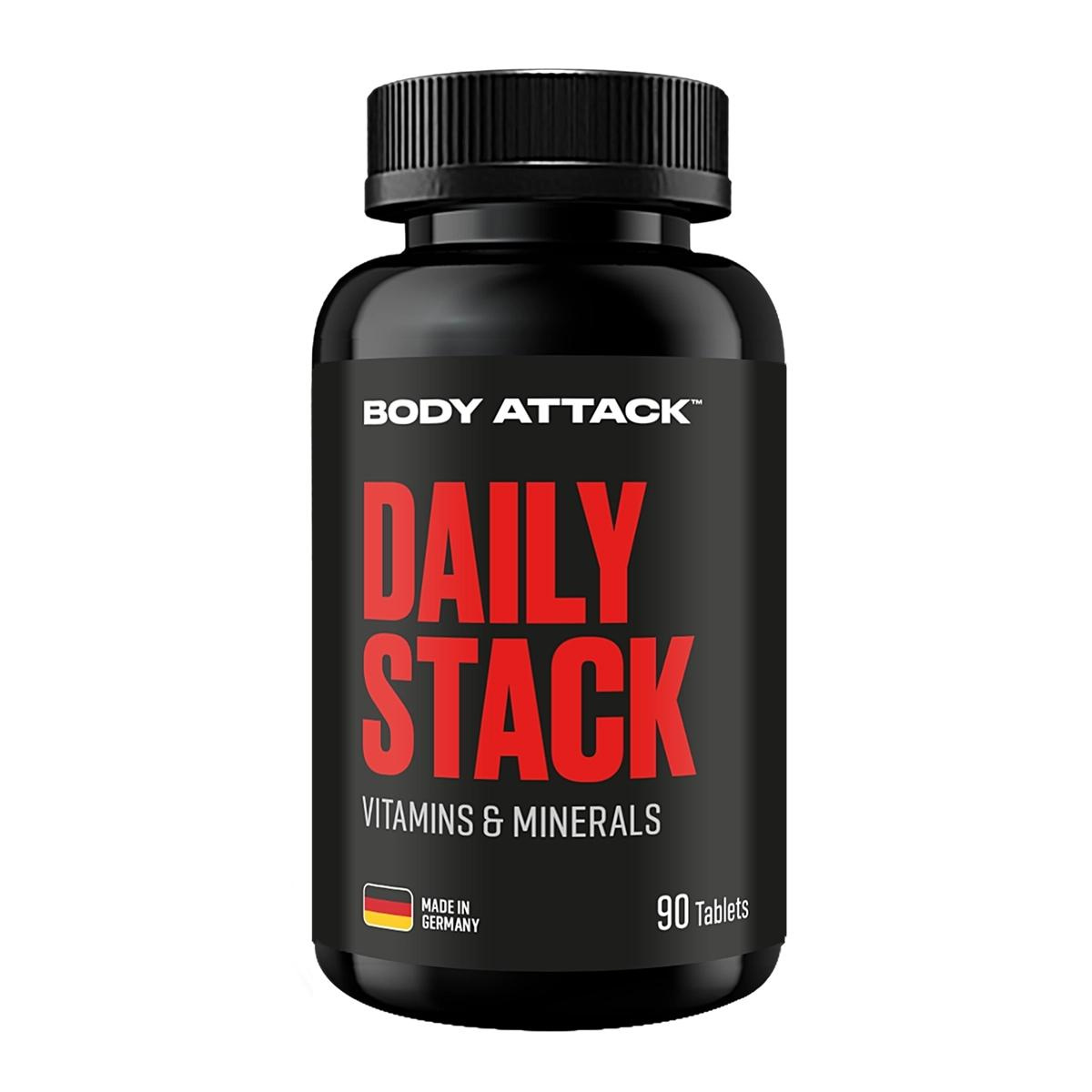 BODY ATTACK - Daily Stack Multivitamin - 90caps.