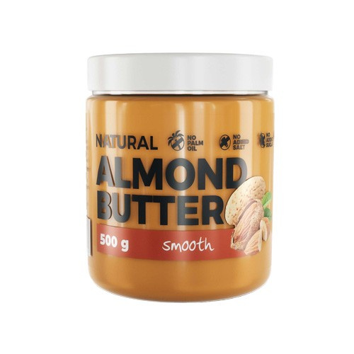 7 NUTRITION Natural Almond Butter - 500g - WYPRZEDAŻ - 29-10