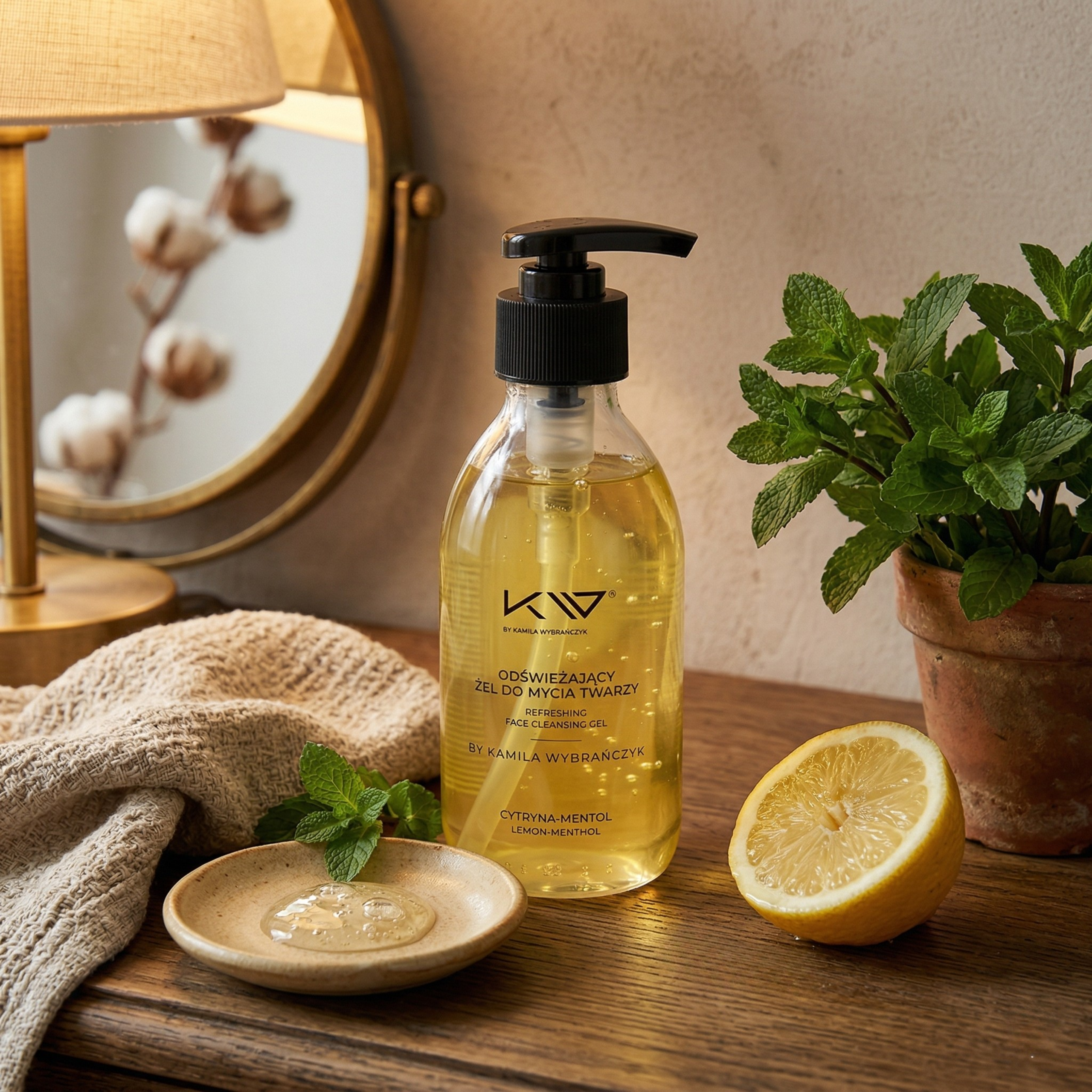 KAMILA WYBRAŃCZYK - Odświeżający Żel do Mycia Twarzy - 200ml