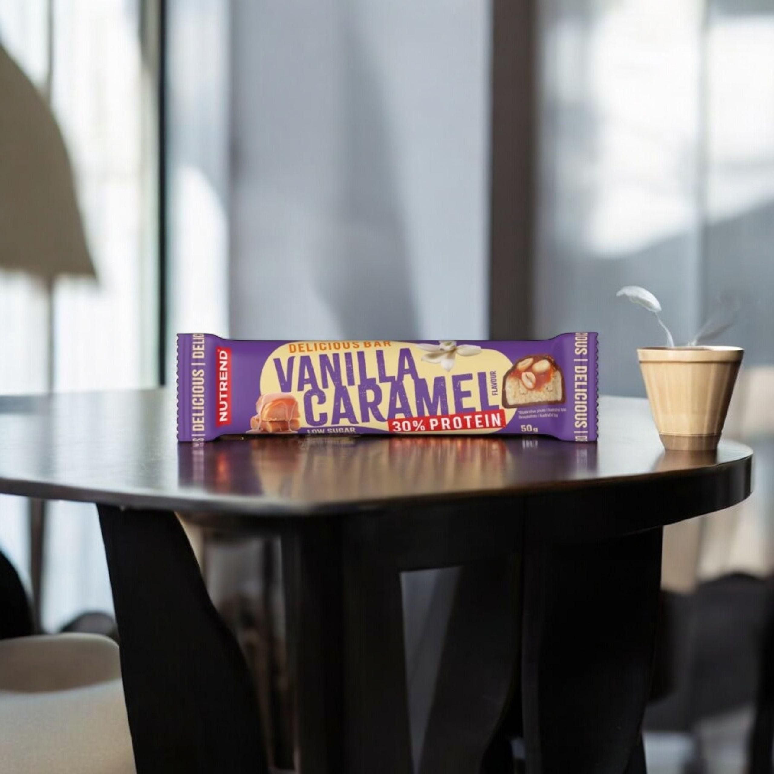 NUTREND Delicious Bar Protein 30 % – 3x 50 g – Wanilia Karmel