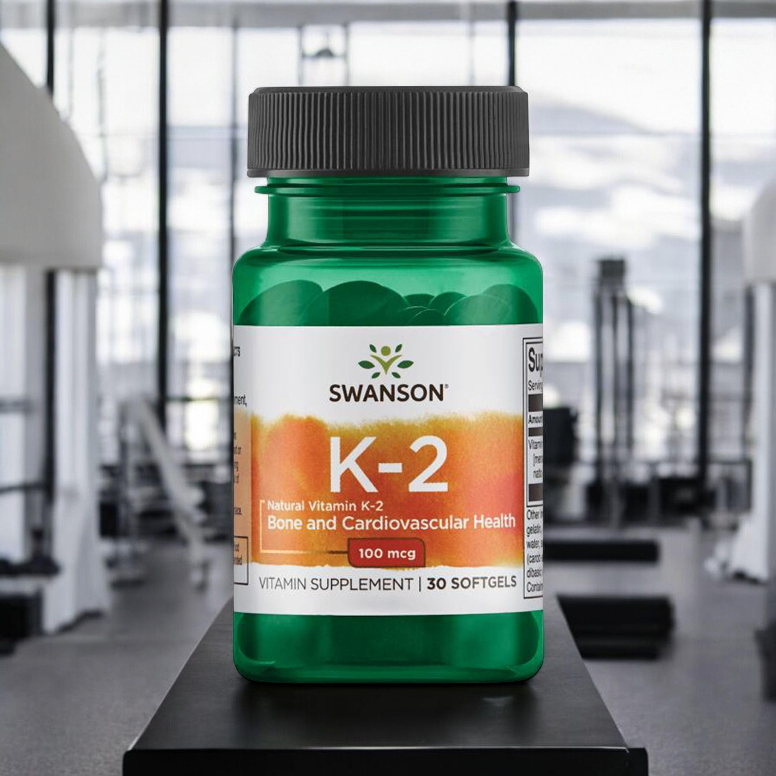 SWANSON Vitamin K2 100mcg - 3x 30softgel