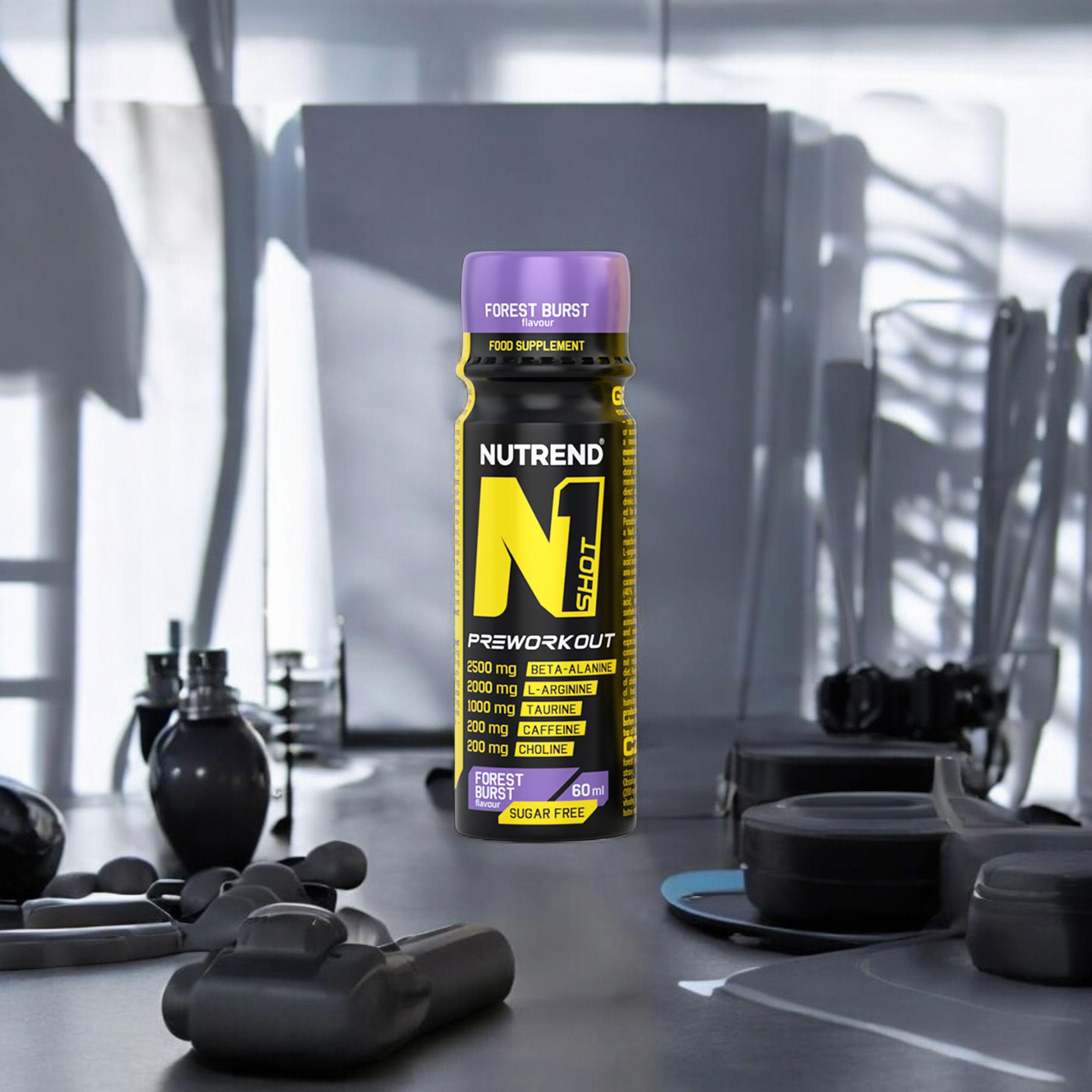 NUTREND N1 Shot PreWorkout - 3x 60ml