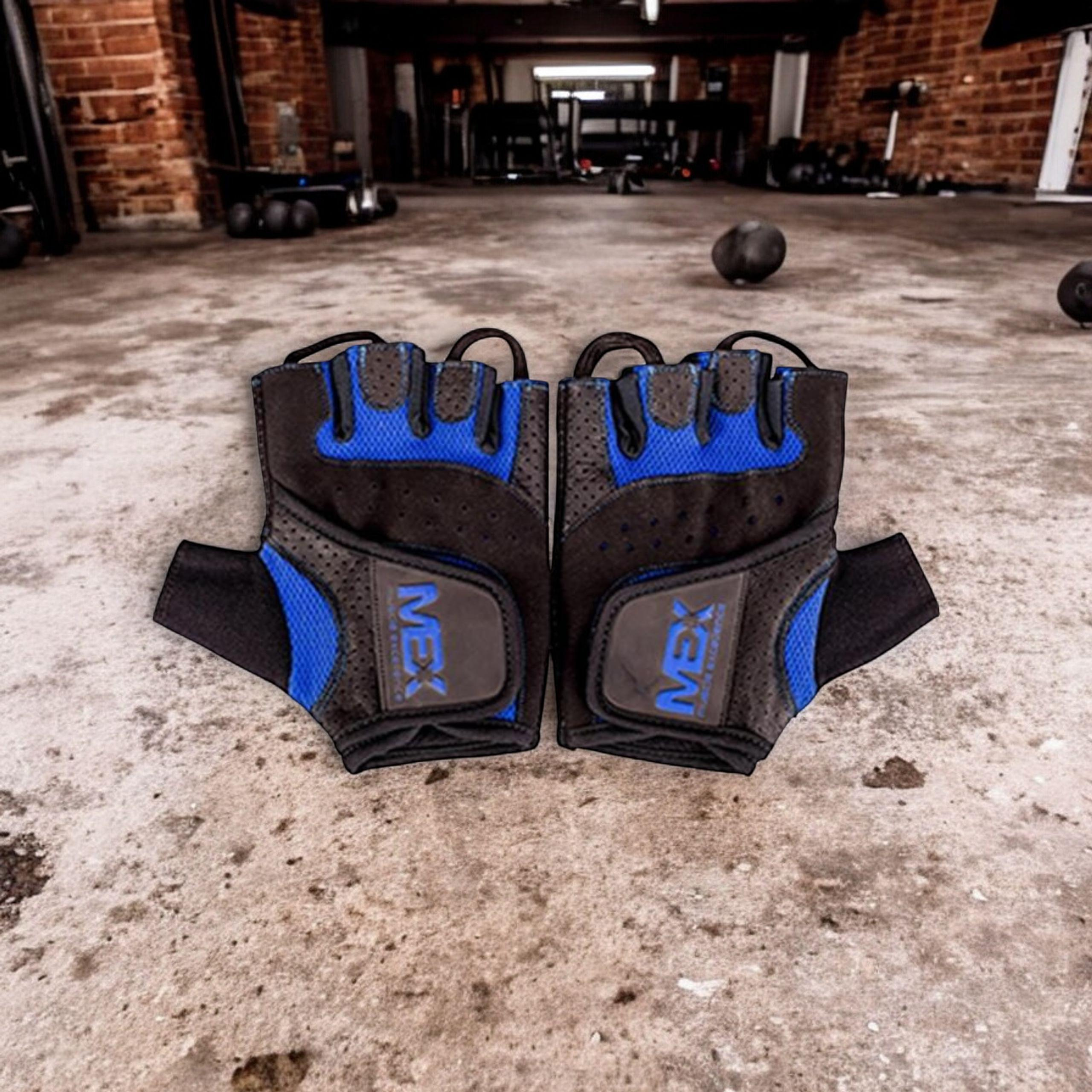 MEX NUTRITION - Rękawice M-Fit Blue