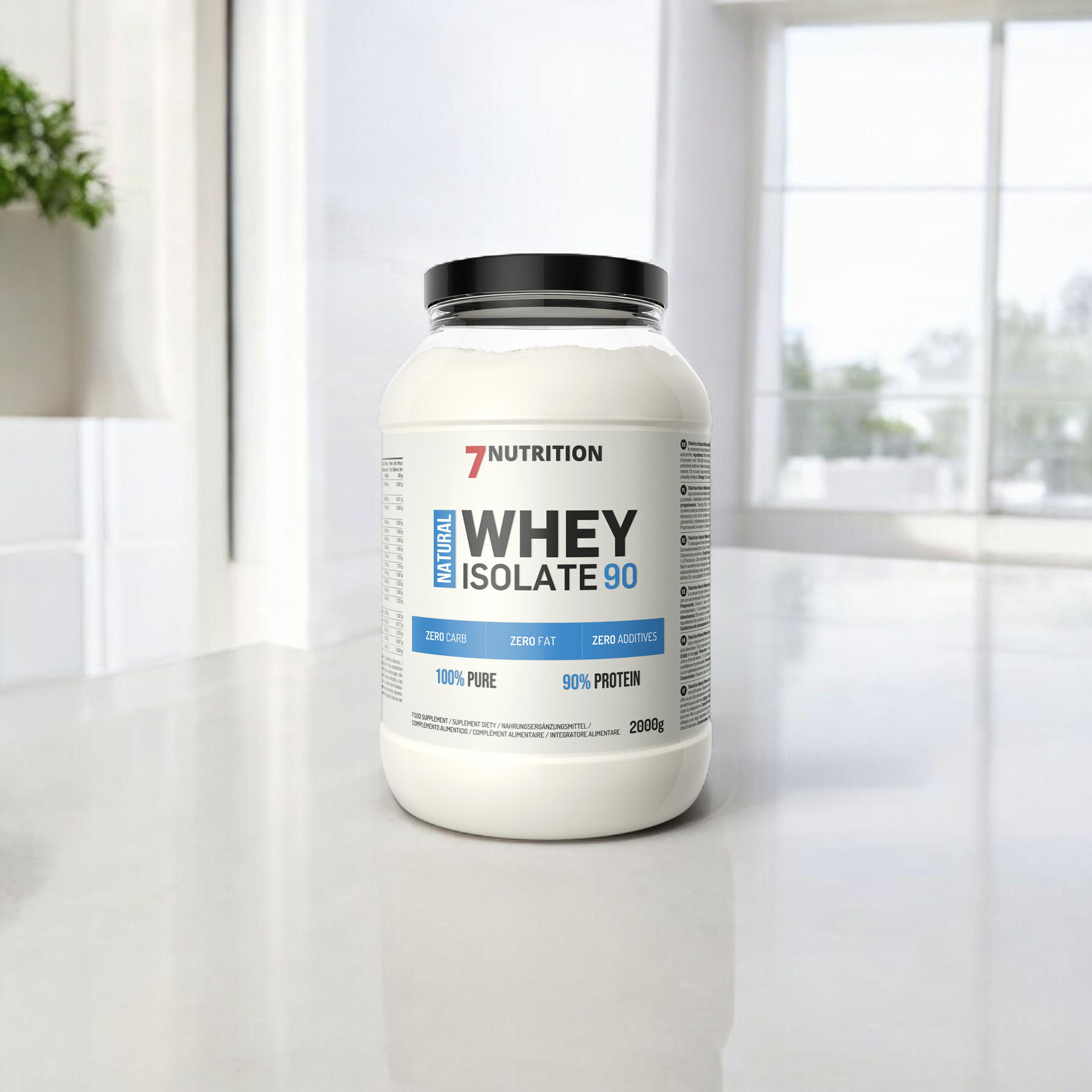 7 NUTRITION Whey Isolate 90 - 3x 2000g