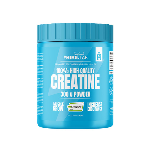 HIRO.LAB 100% High Quality Creatine - Creapure - 300g - Unflavored NIE ODKRYWAĆ