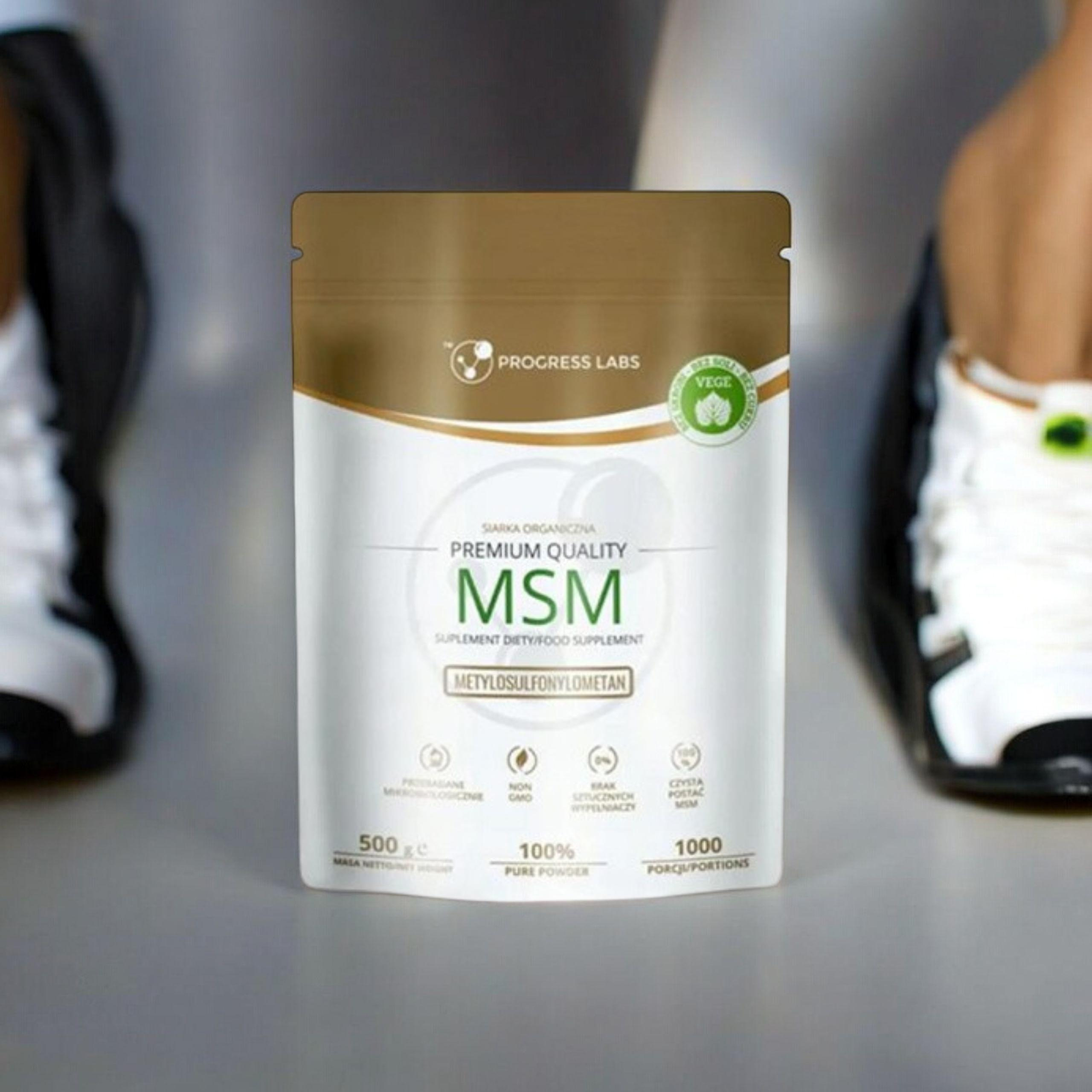 PROGRESS LABS MSM (Siarka Organiczna) - 3x 500g