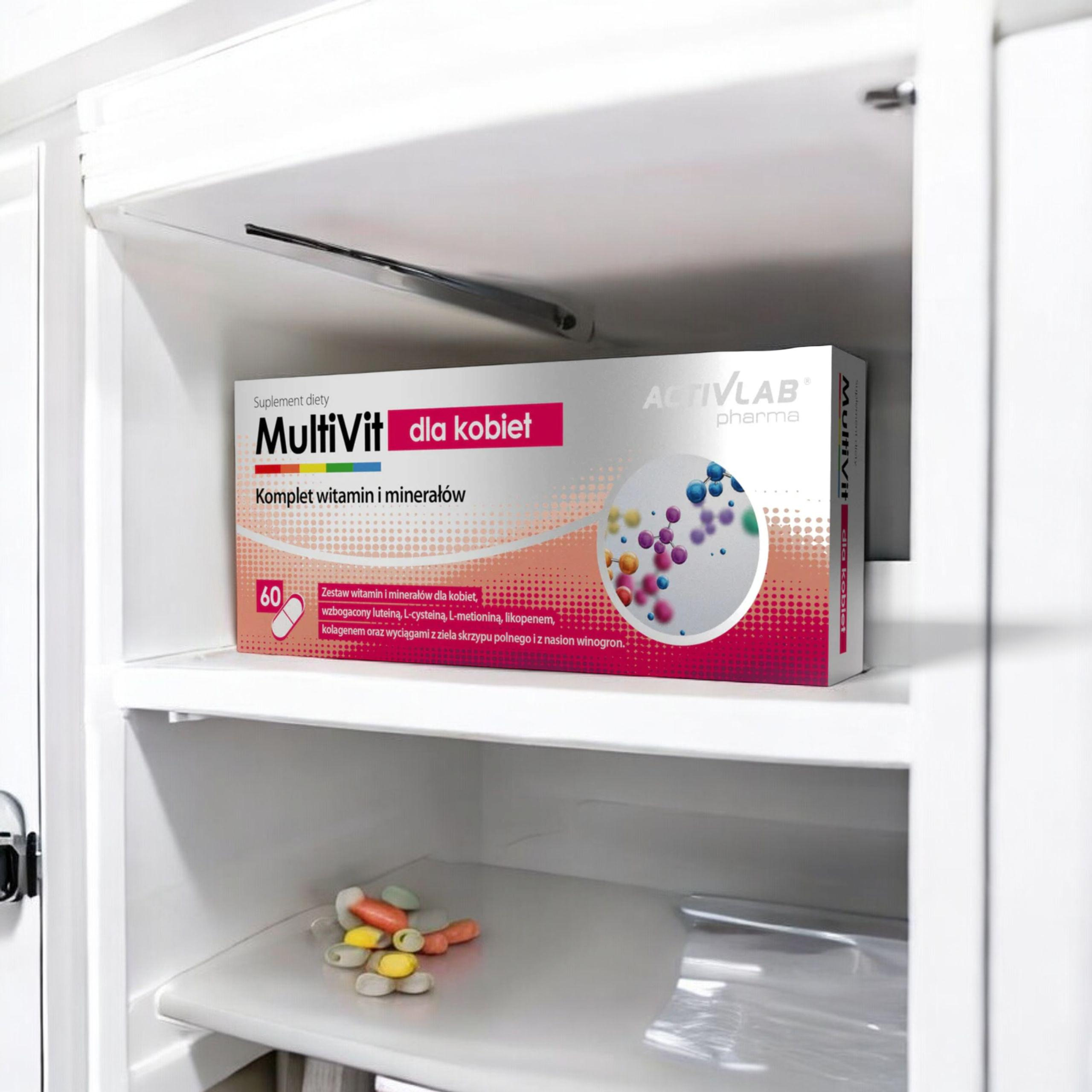 ACTIVLAB PHARMA MultiVit dla Kobiet - 3x 60kaps.