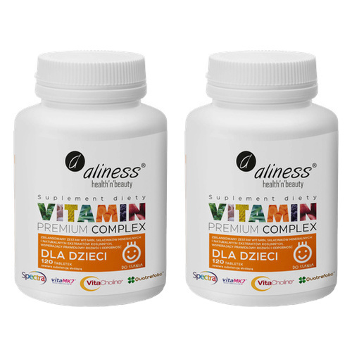 ALINESS - Vitamin Complex dla dzieci - 2x 120tabs.