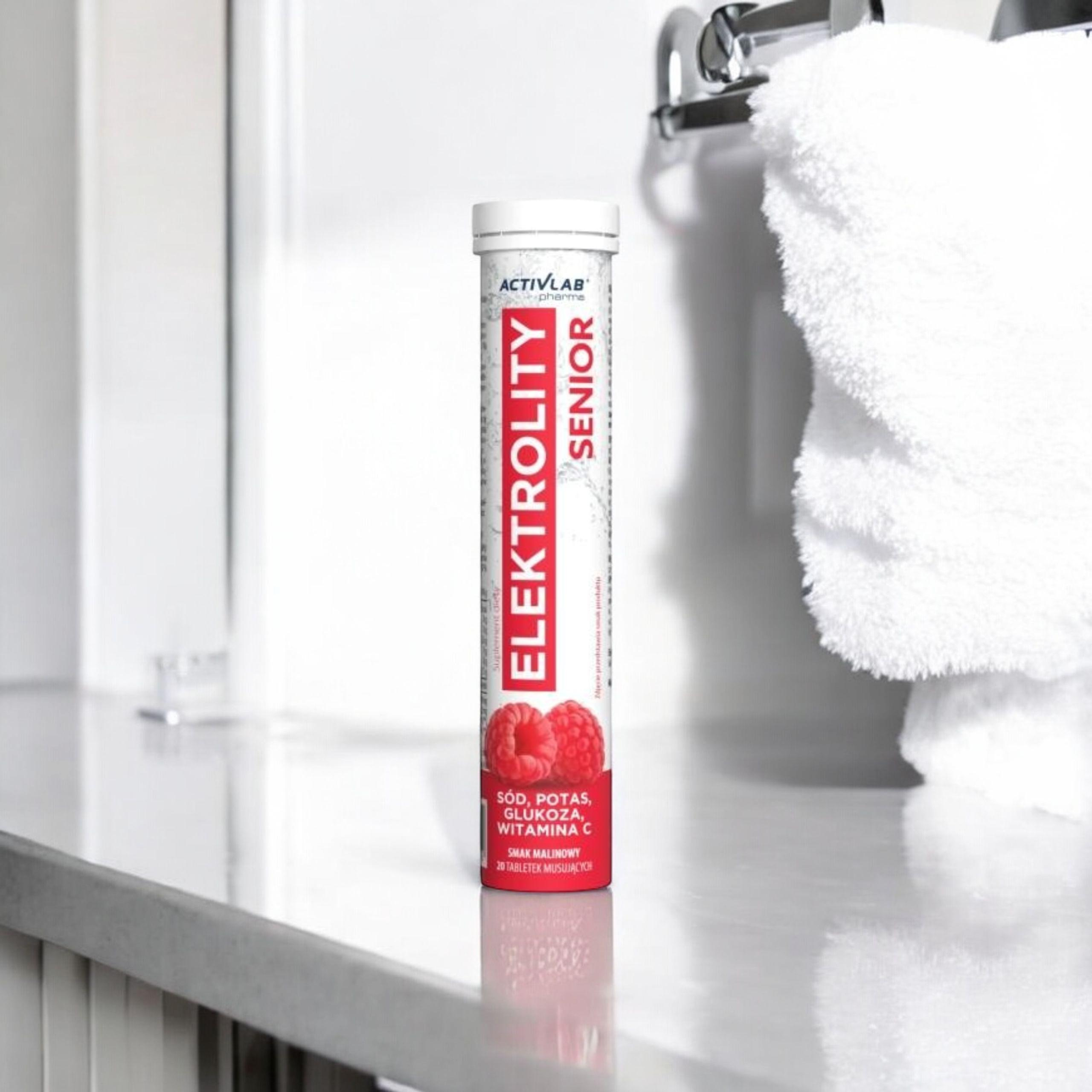 ACTIVLAB PHARMA - Elektrolity Senior - 20tabs - Raspberry