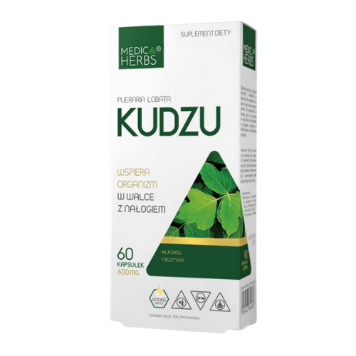 MEDICA HERBS - Kudzu 600mg - 2x 60caps.