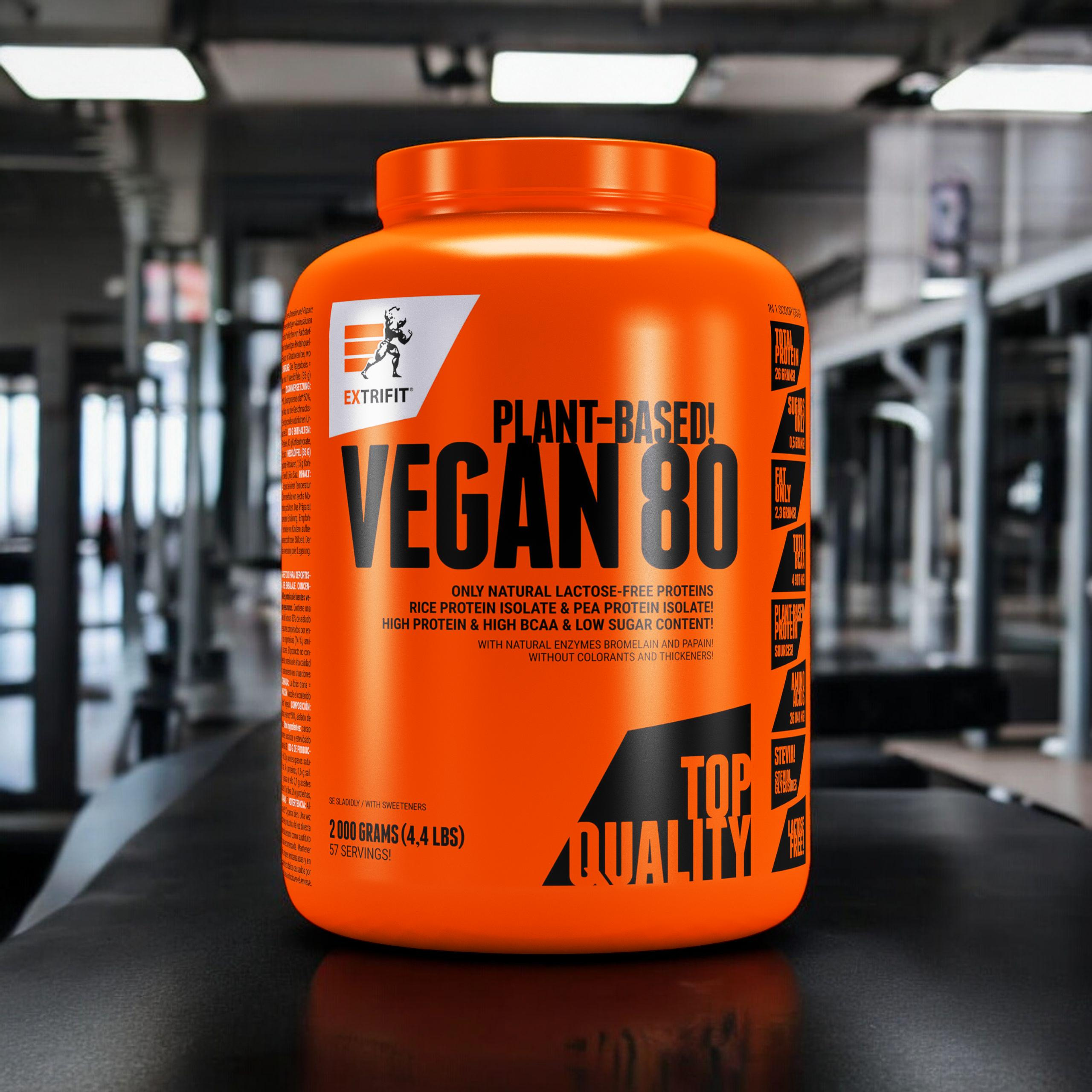 EXTRIFIT Vegan 80 - 2x 2000g