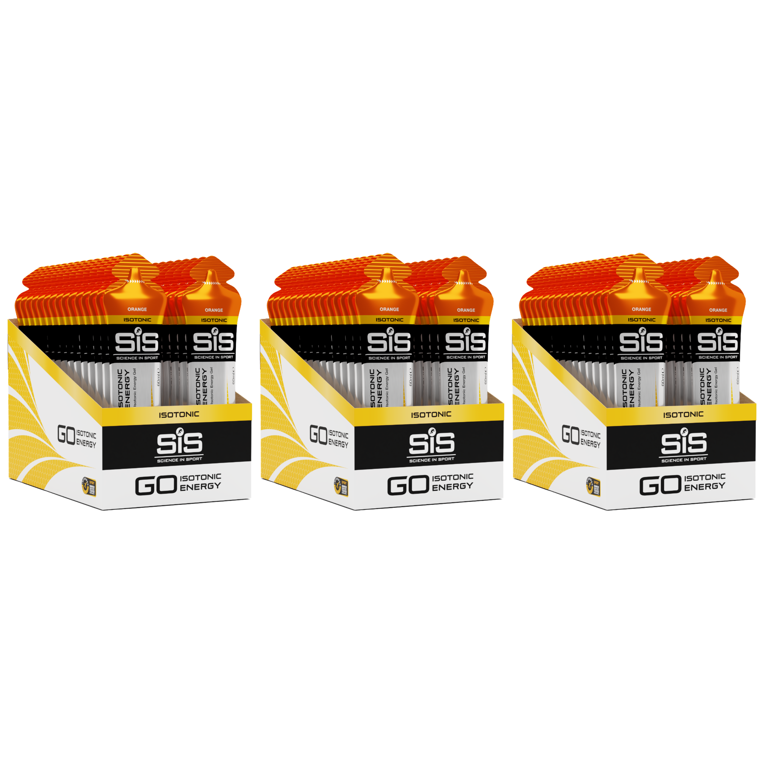SiS - GO Isotonic Gel - 30x 3x 60ml