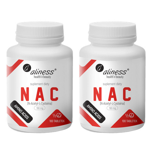 ALINESS NAC (N-Acetylo Cysteina) - 2x 100tabs