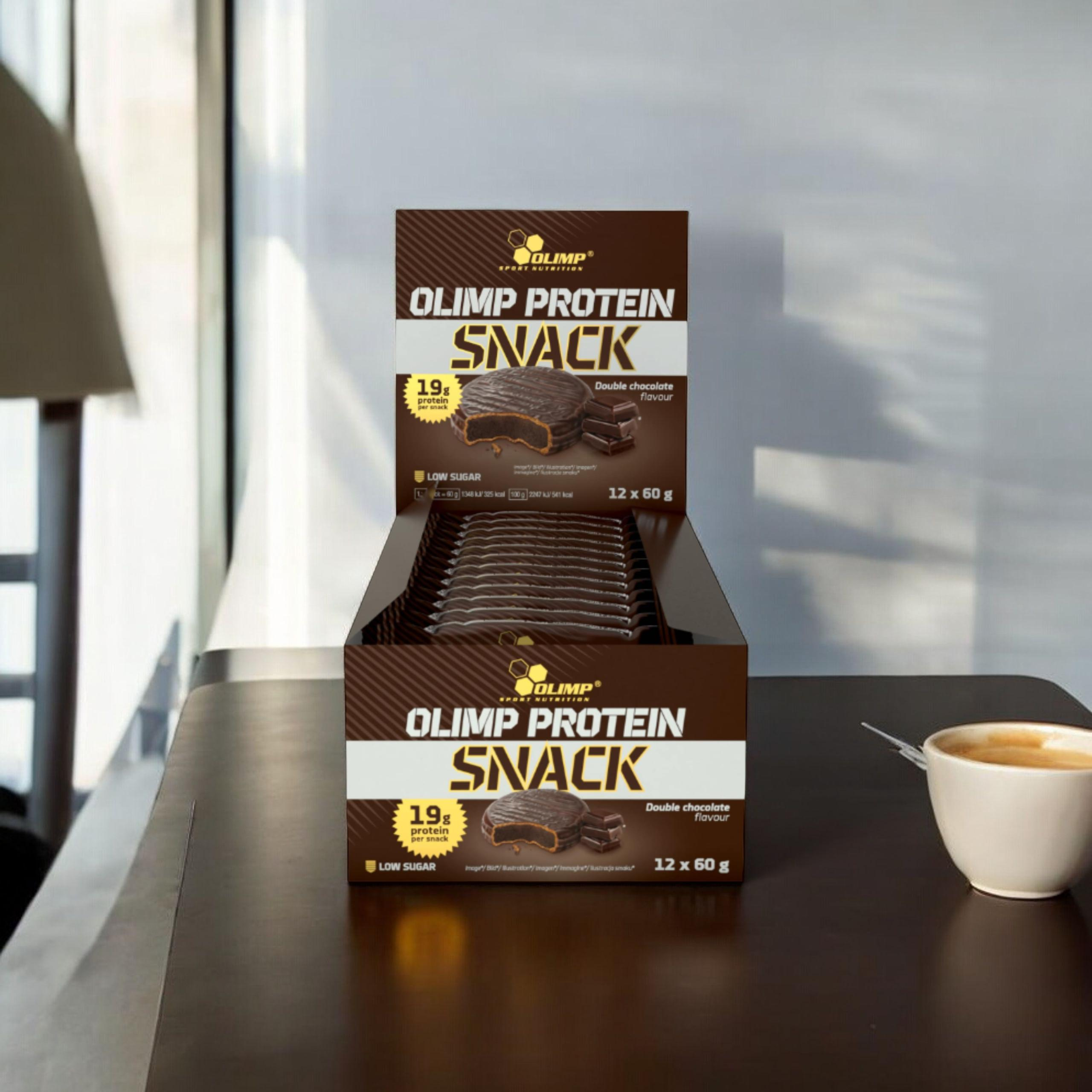 OLIMP Protein Snack - 12x 3x 60g - Double Chocolate