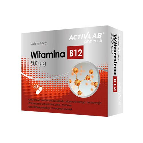 ACTIVLAB Witamina B12 500µg - 30caps