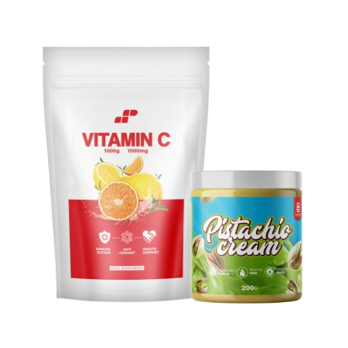 Witamina C MP Nutrition 1000g + Krem Pistacjowy Cheat Meal Nutrition 200g