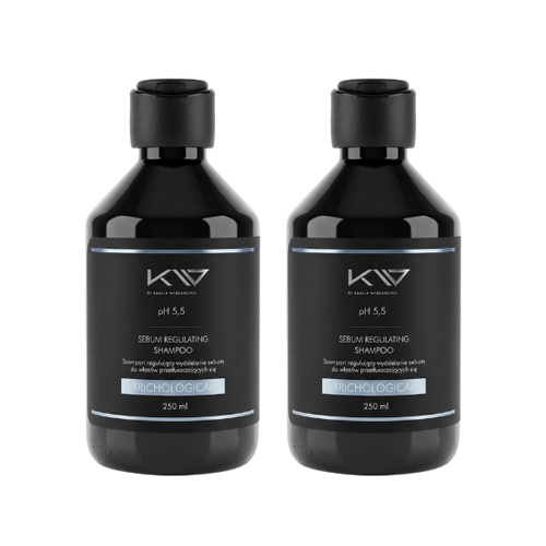 KAMILA WYBRAŃCZYK - Szampon Seboregulujący Włosy Przetłuszczone - 2x 250ml